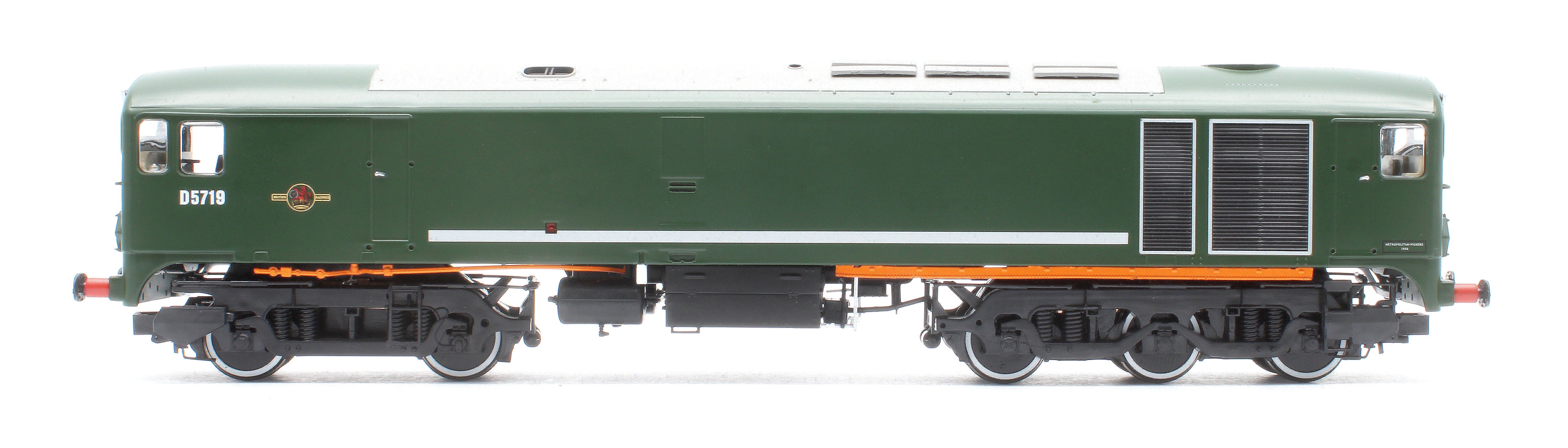 2816 Class 28 Co-Bo BR Green D5719 Diesel Locomotive - Image 5