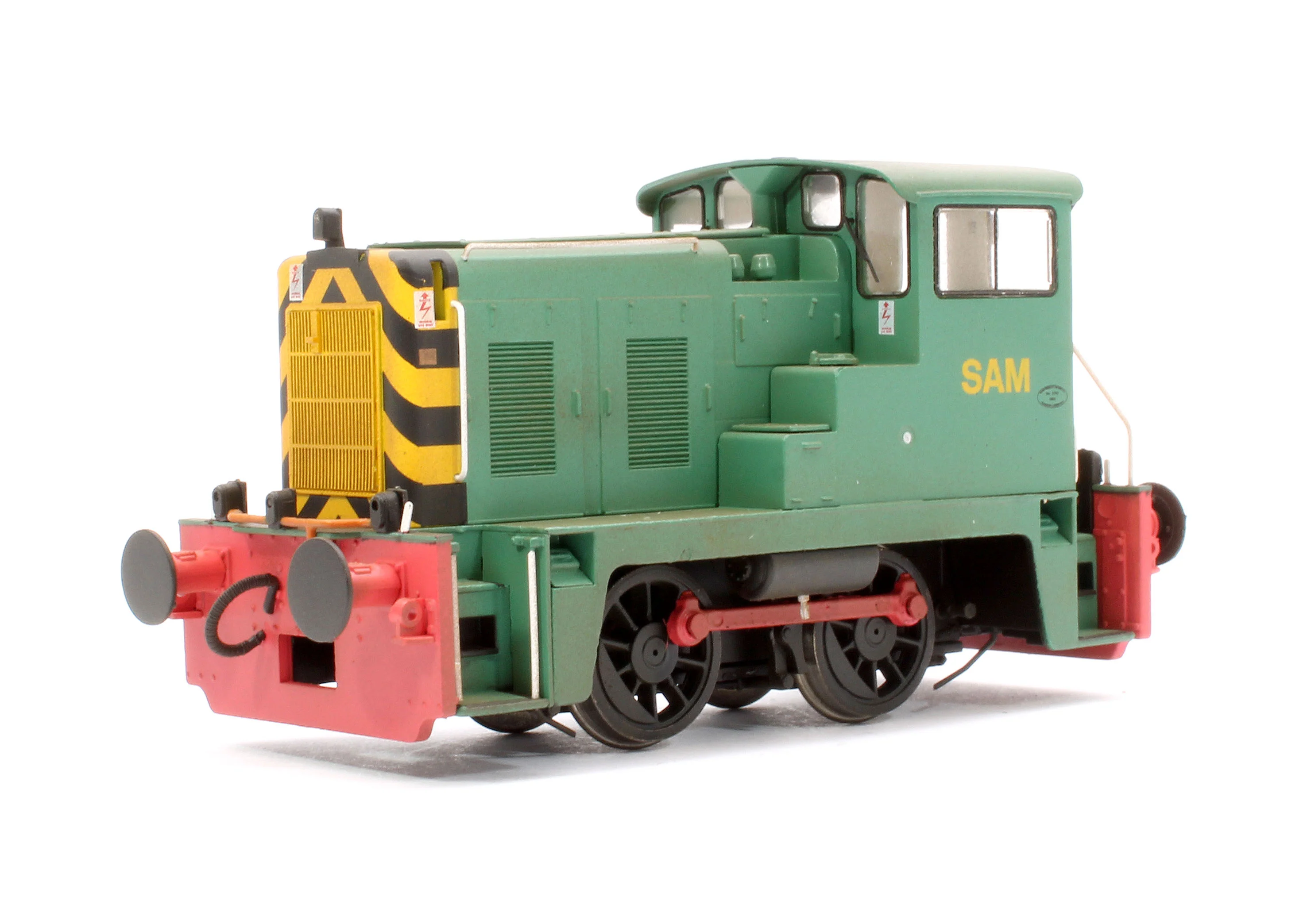 2850 Class 02 'SAM' (ex-D2868) Industrial Plain Green Diesel Locomotive - Weathered