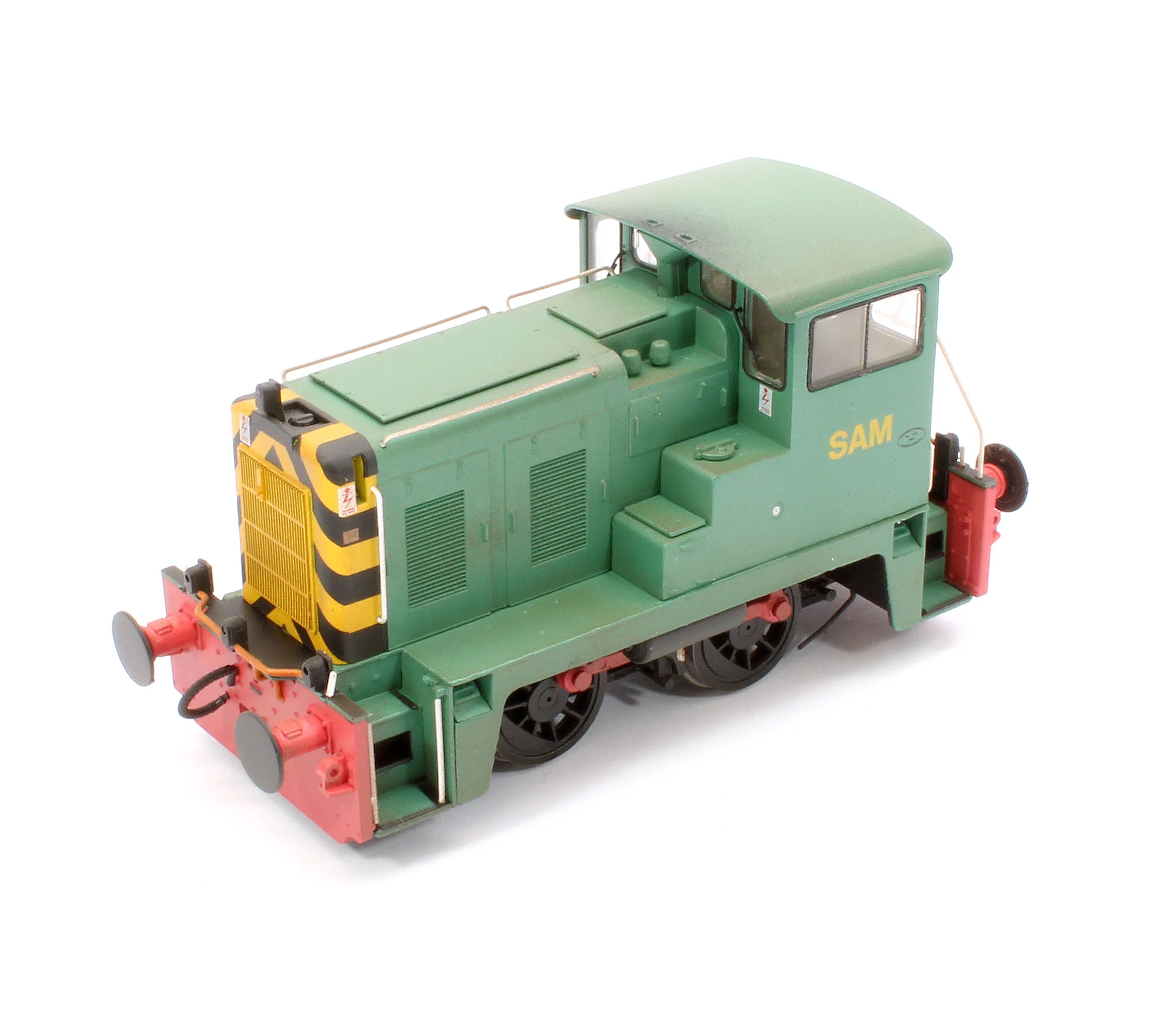 2850 Class 02 'SAM' (ex-D2868) Industrial Plain Green Diesel Locomotive - Weathered - Image 9