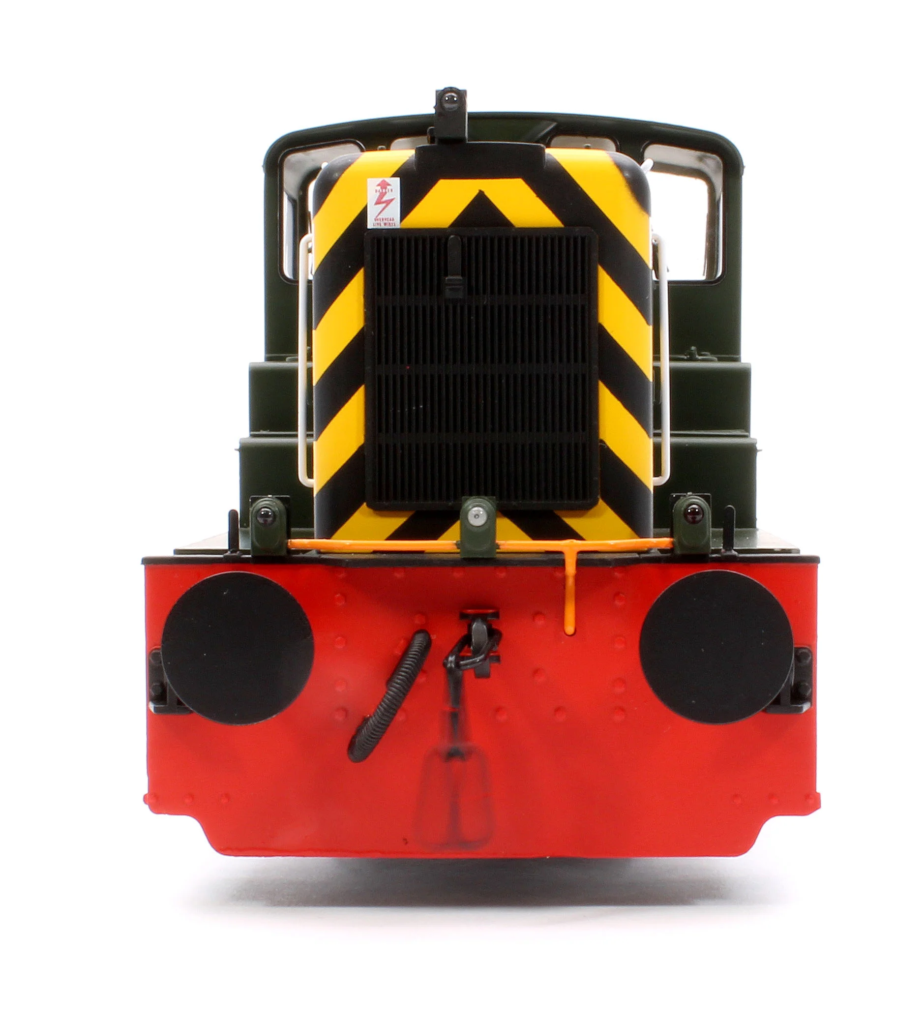 2871 Class 02 BR Green D2860 (Wasp Stripes) Diesel Locomotive - Image 7