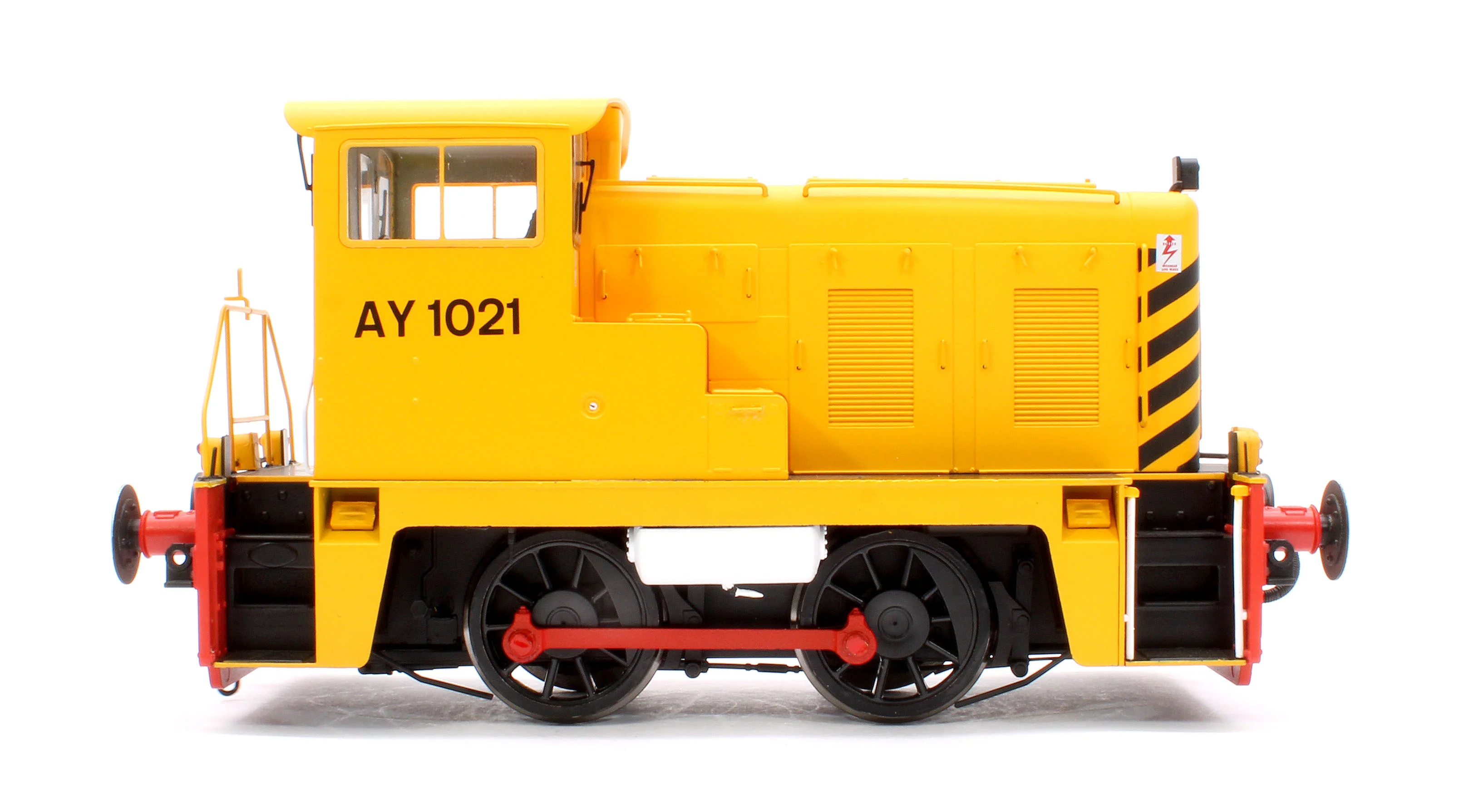 2875 Class 02 Industrial Yellow AY1021 (Wasp Stripes) Diesel Locomotive - Image 6