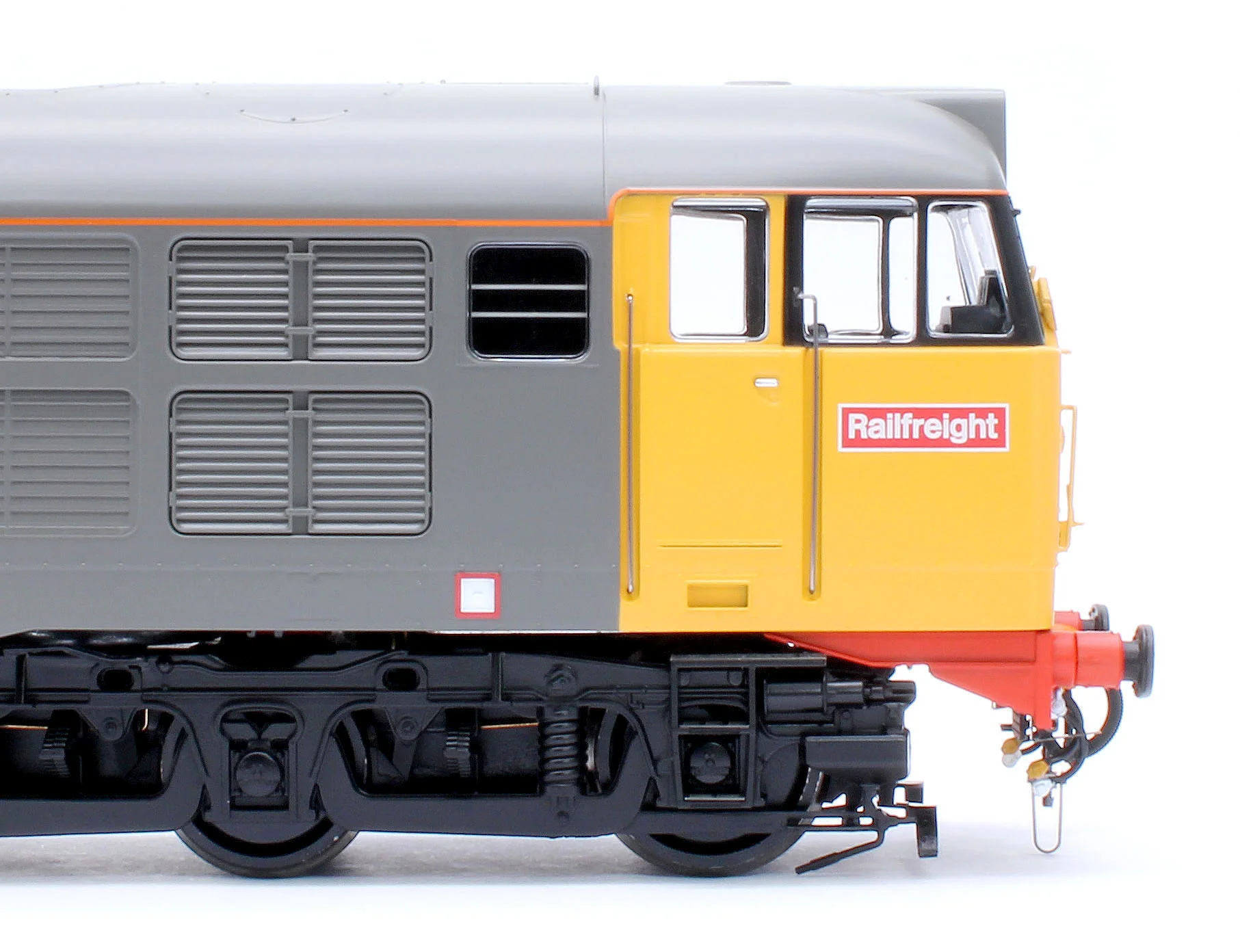 3124 Class 31 Railfreight Large Logo Grey/Yellow Unnumbered Diesel Locomotive - Image 8