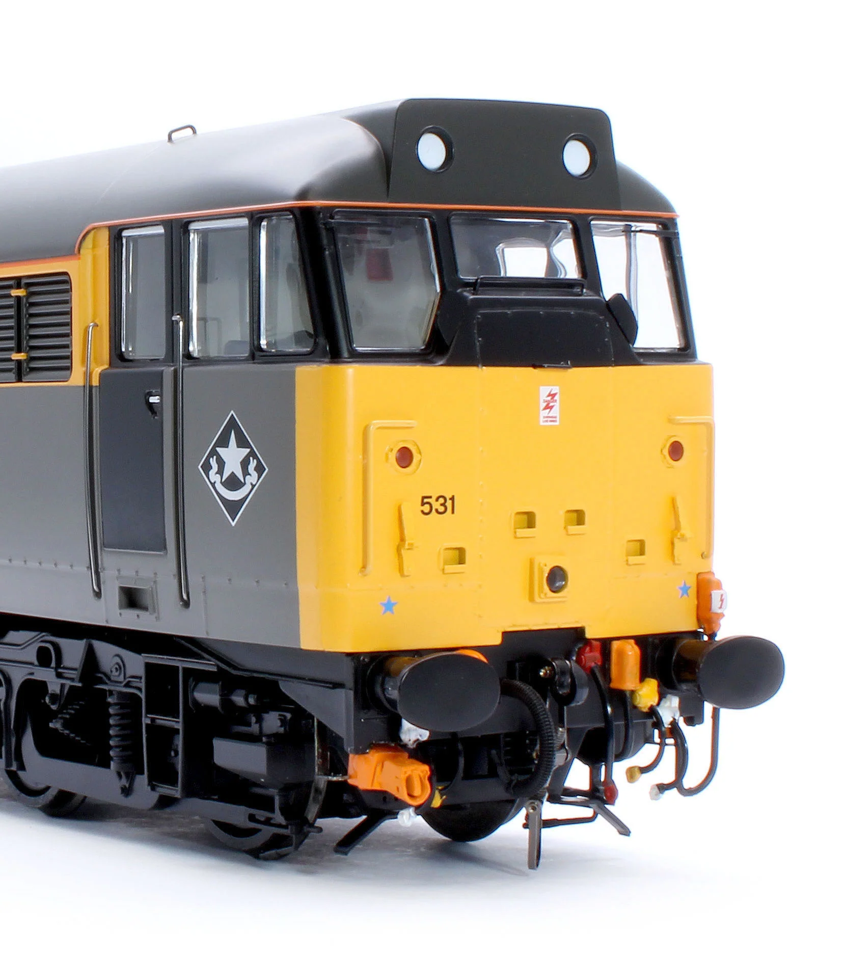 3147 Class 31 BR Civil Engineers Grey/Yellow No.31531 Diesel Locomotive - Image 9
