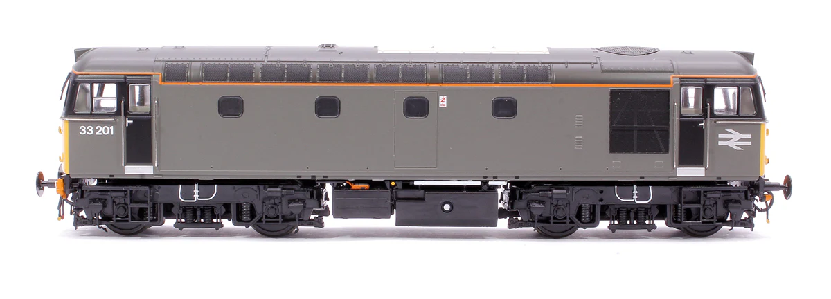 3325 Class 33/2 33201 BR General Grey Diesel Locomotive - Image 2