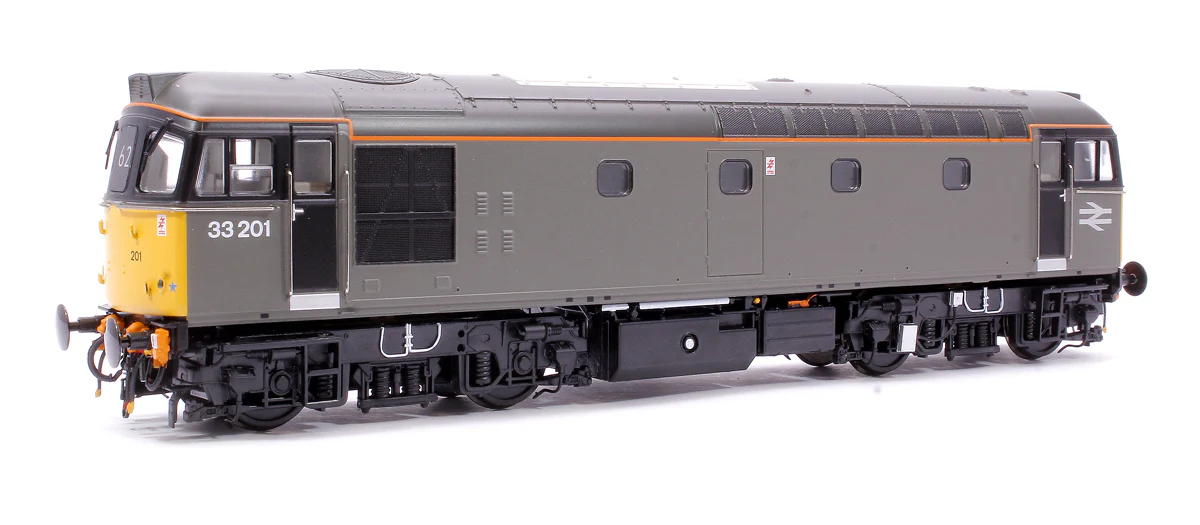 3325 Class 33/2 33201 BR General Grey Diesel Locomotive - Image 4