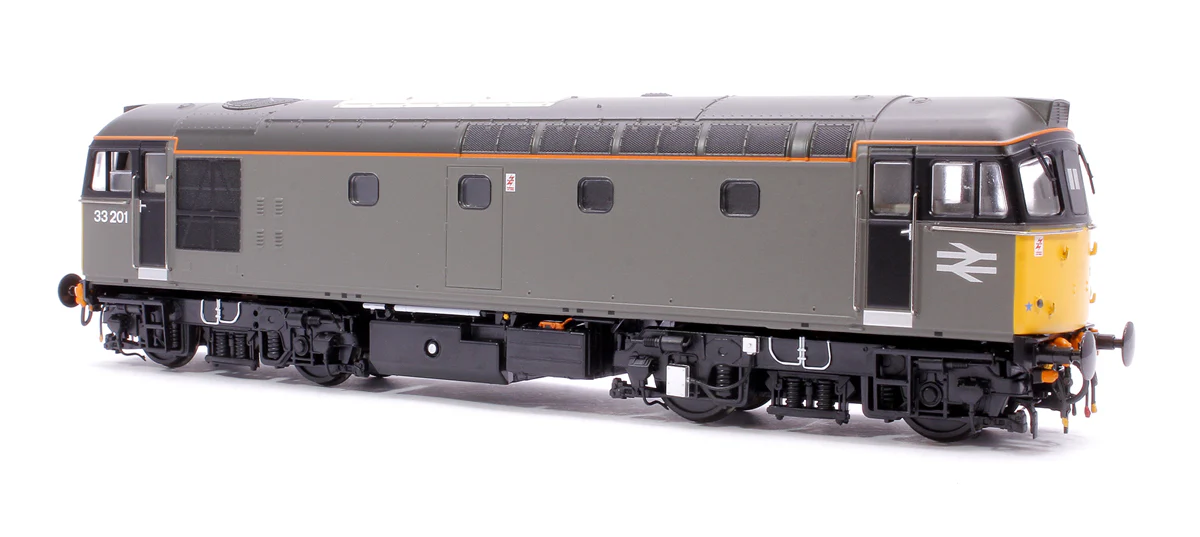3325 Class 33/2 33201 BR General Grey Diesel Locomotive - Image 5
