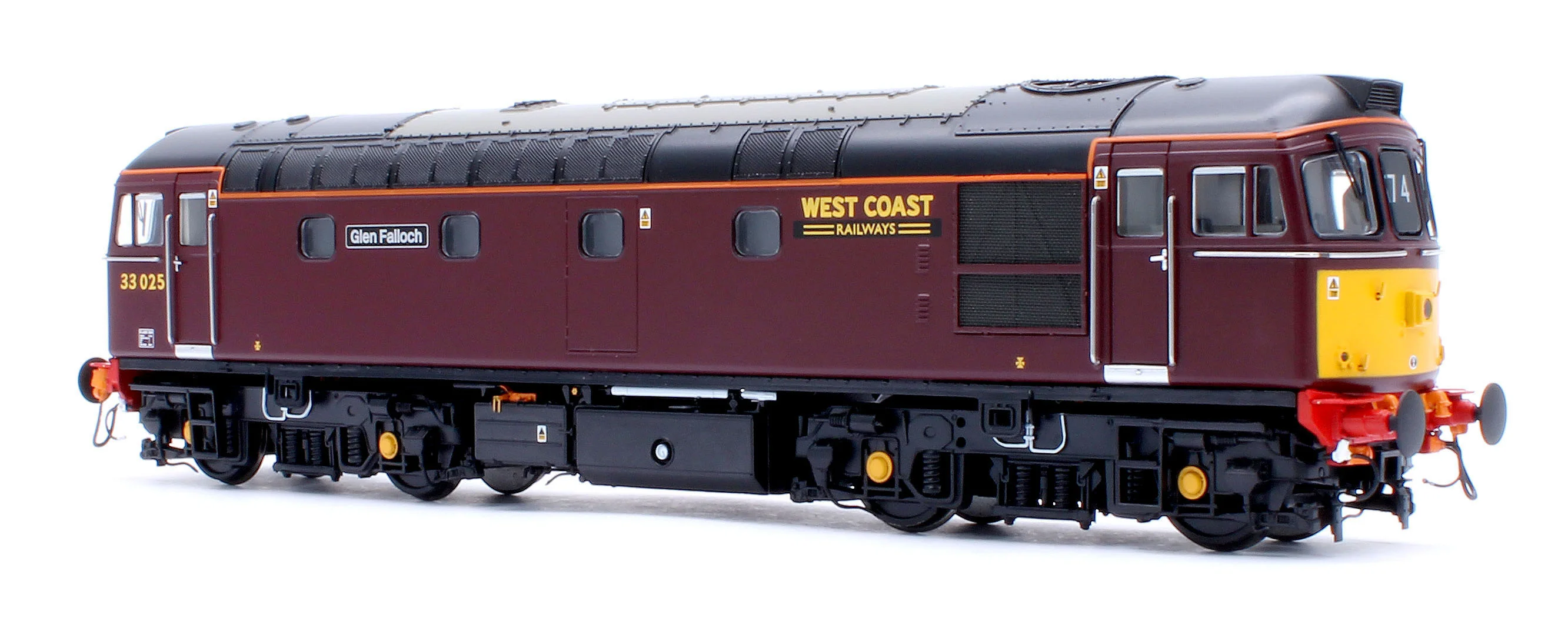 34253 Class 33/0 West Coast Railways No.33025 'Glen Falloch' Diesel Locomotive - DCC Sound - Image 3