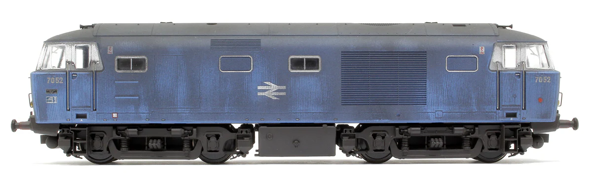 3534 Class 35 BR 'Hymek' Blue SYP 7052 Diesel Locomotive - Weathered - Image 5