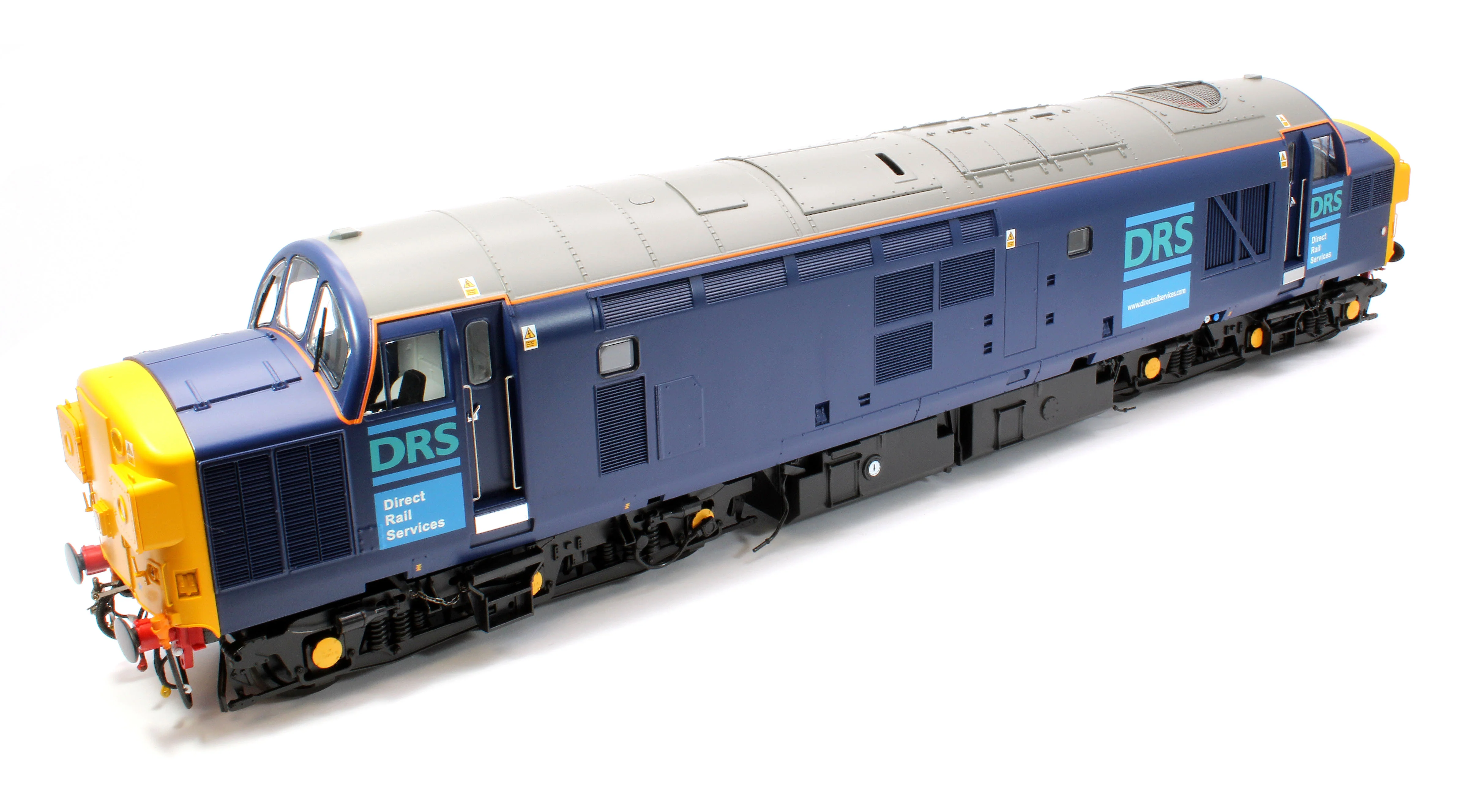 3727 Class 37/0 (split headcode) DRS Blue (early) unnumbered Diesel Locomotive - Image 8