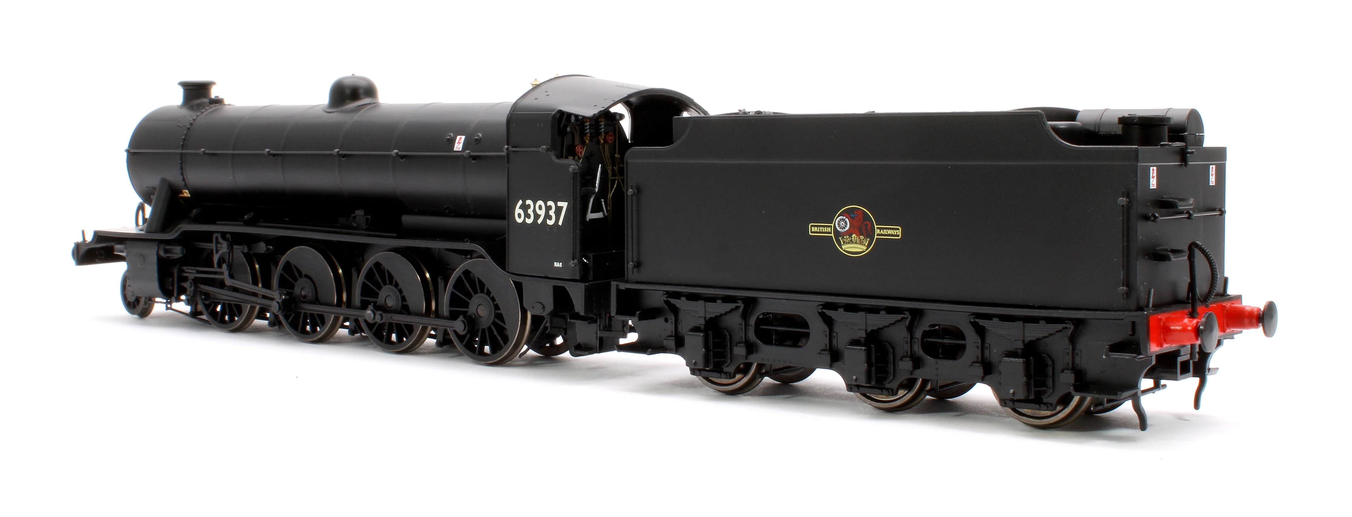 3901 Class O2/2 'Tango' BR Late Crest Black No.63937 (GN Cab/LNER Flush-Sided Tender) Steam Locomotive - Image 2