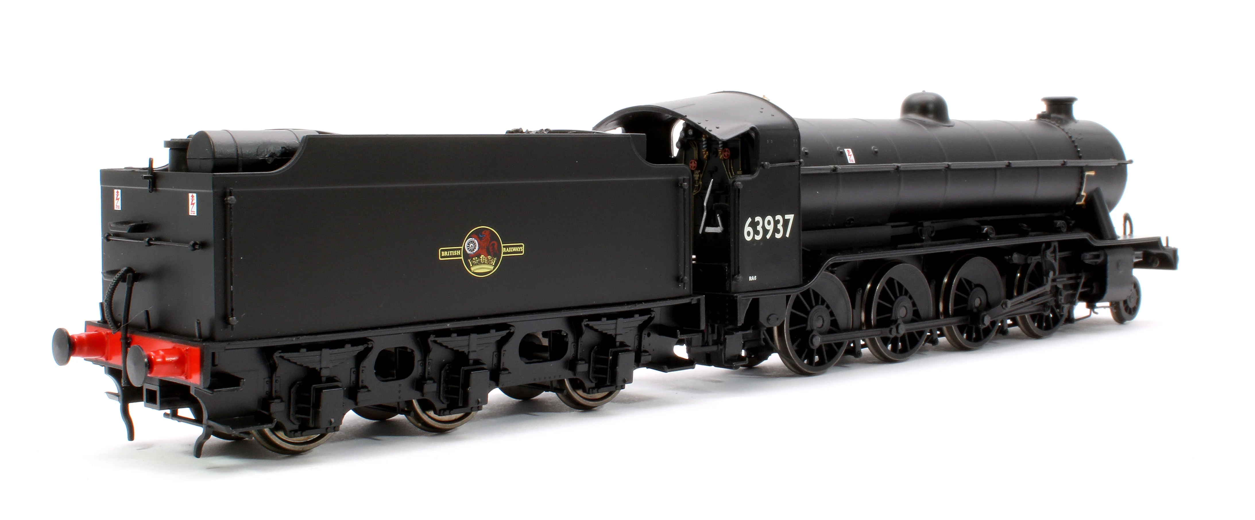 3901 Class O2/2 'Tango' BR Late Crest Black No.63937 (GN Cab/LNER Flush-Sided Tender) Steam Locomotive - Image 3
