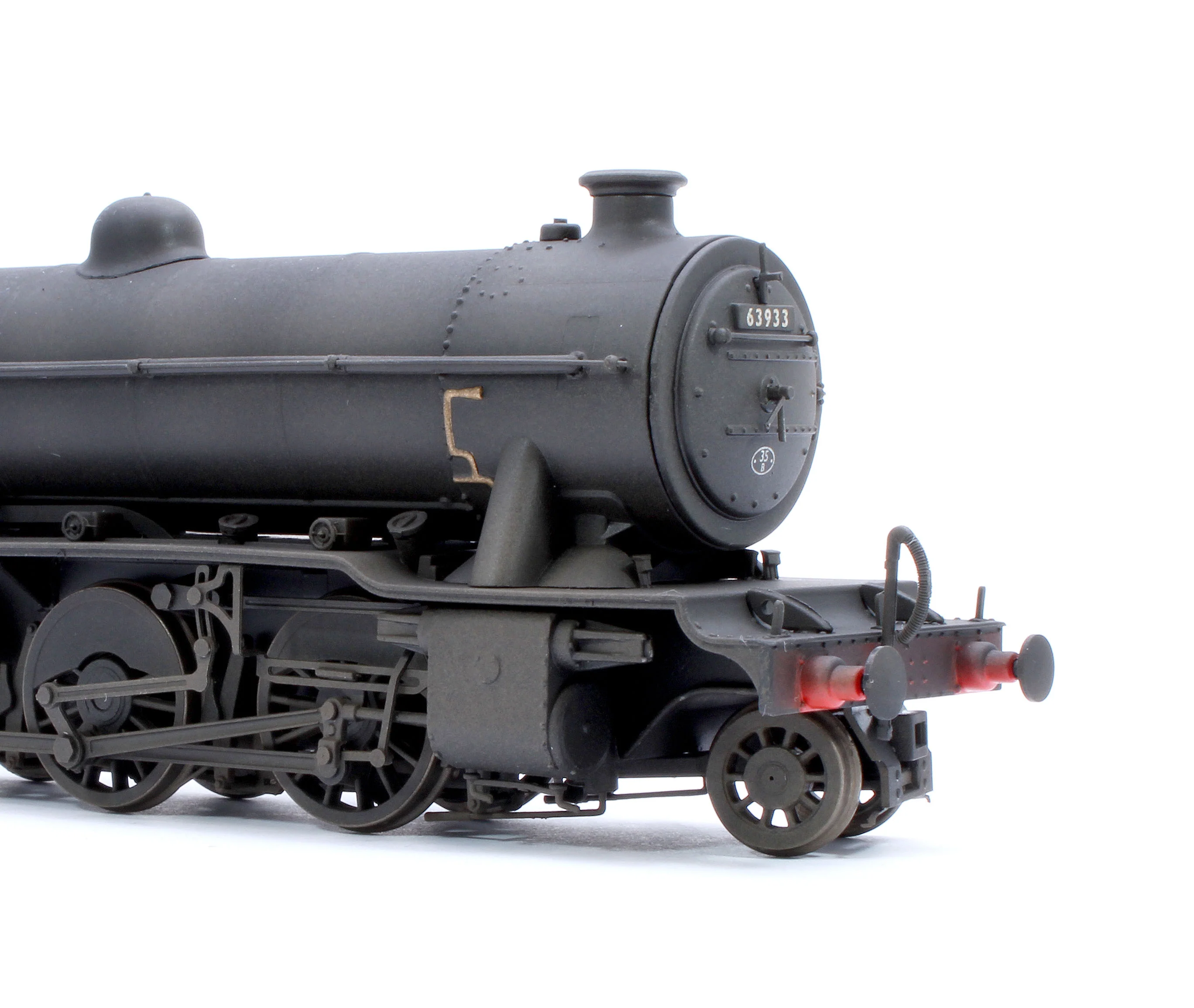 3902W Custom Weathered Class O2/2 'Tango' BR Early Emblem No.63933 (GN Cab/Tender) Steam Locomotive - Image 6