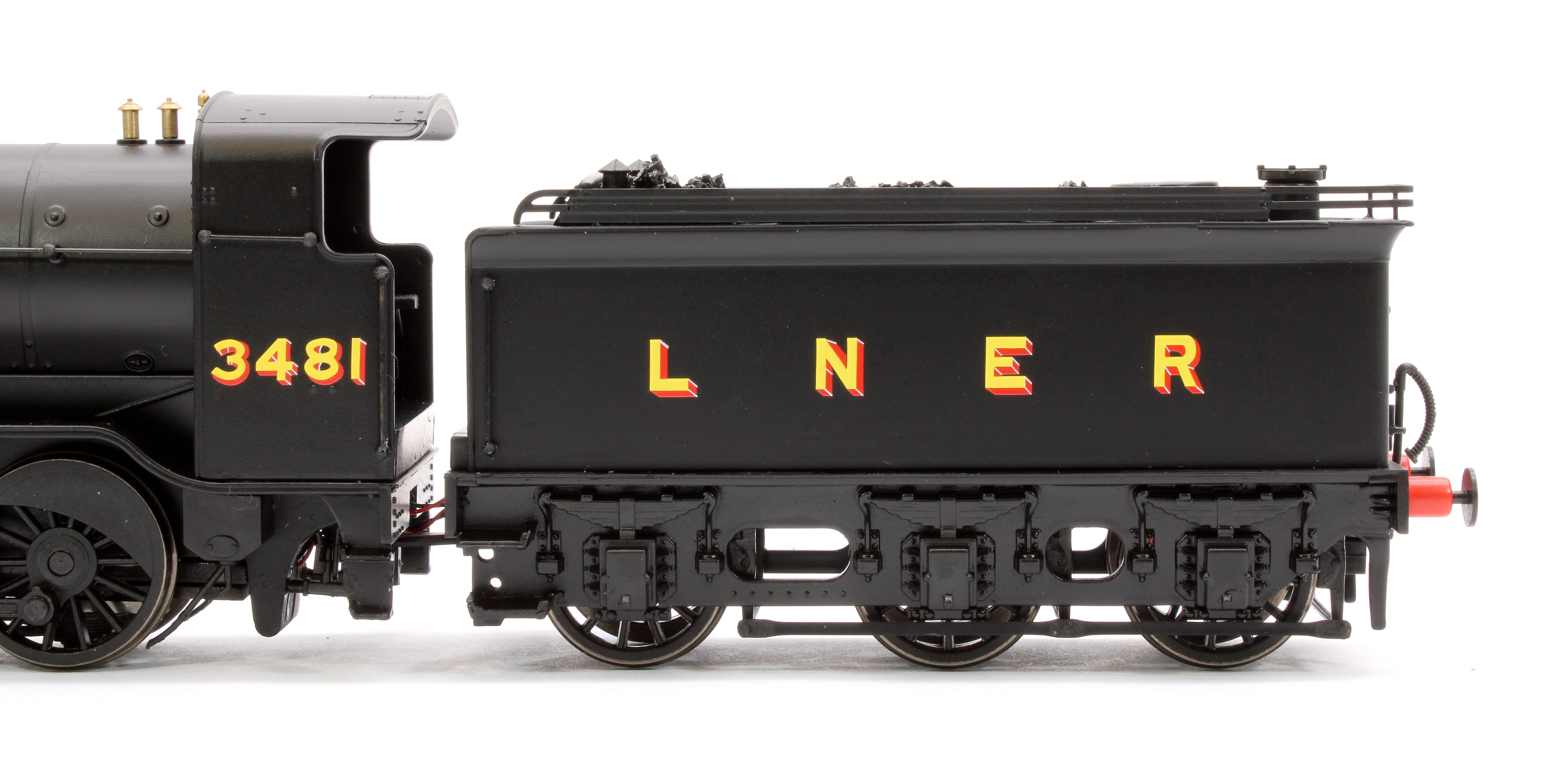 3931 Class O2/1 'Tango' LNER Black No.3481 (GN High Cab/Tender) Steam Locomotive - Image 10
