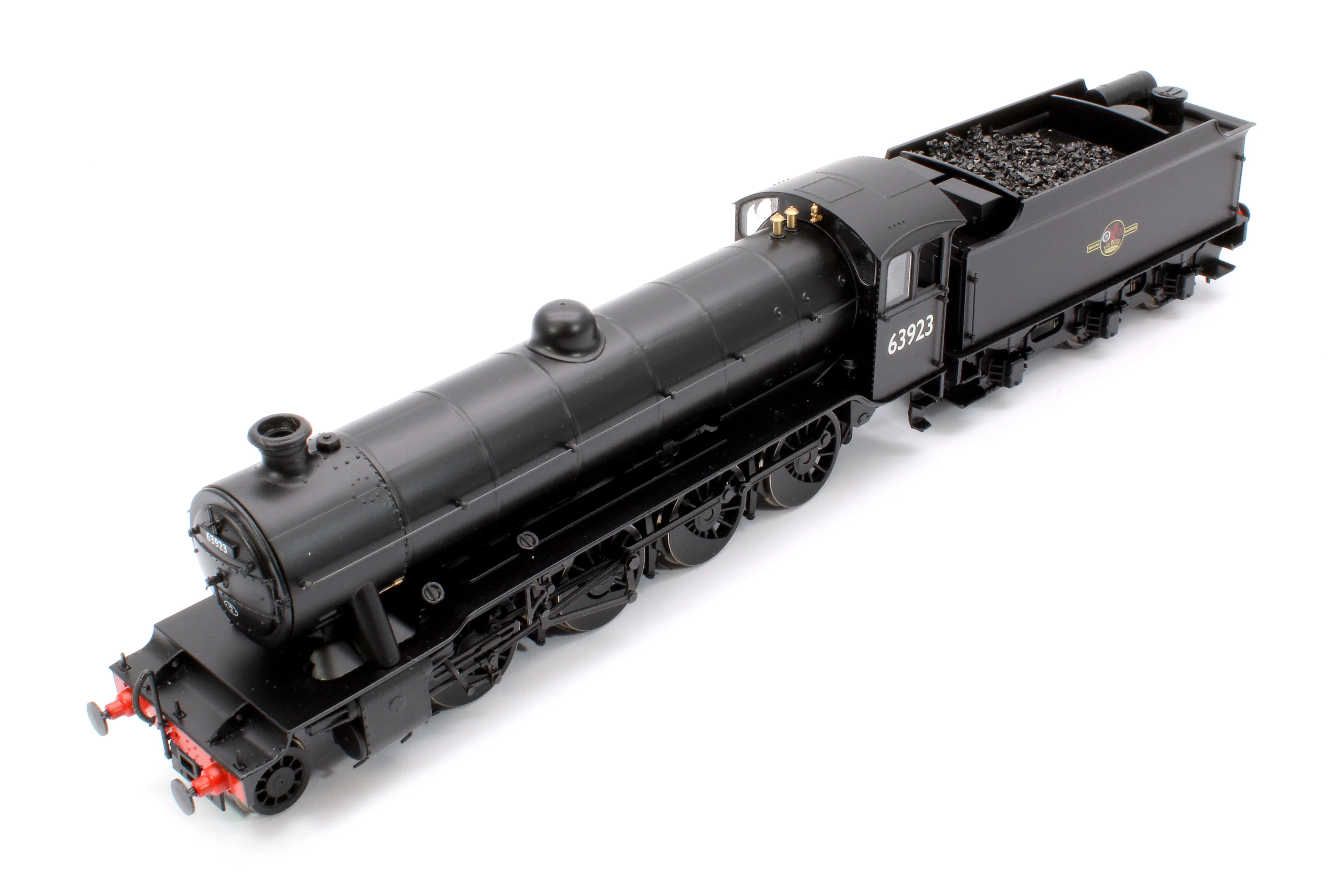 3934 Class O2/1 Tango BR Late Crest Black No.63923 (LNER Cab/LNER Stepped Side Tender) Steam Locomotive - Image 11
