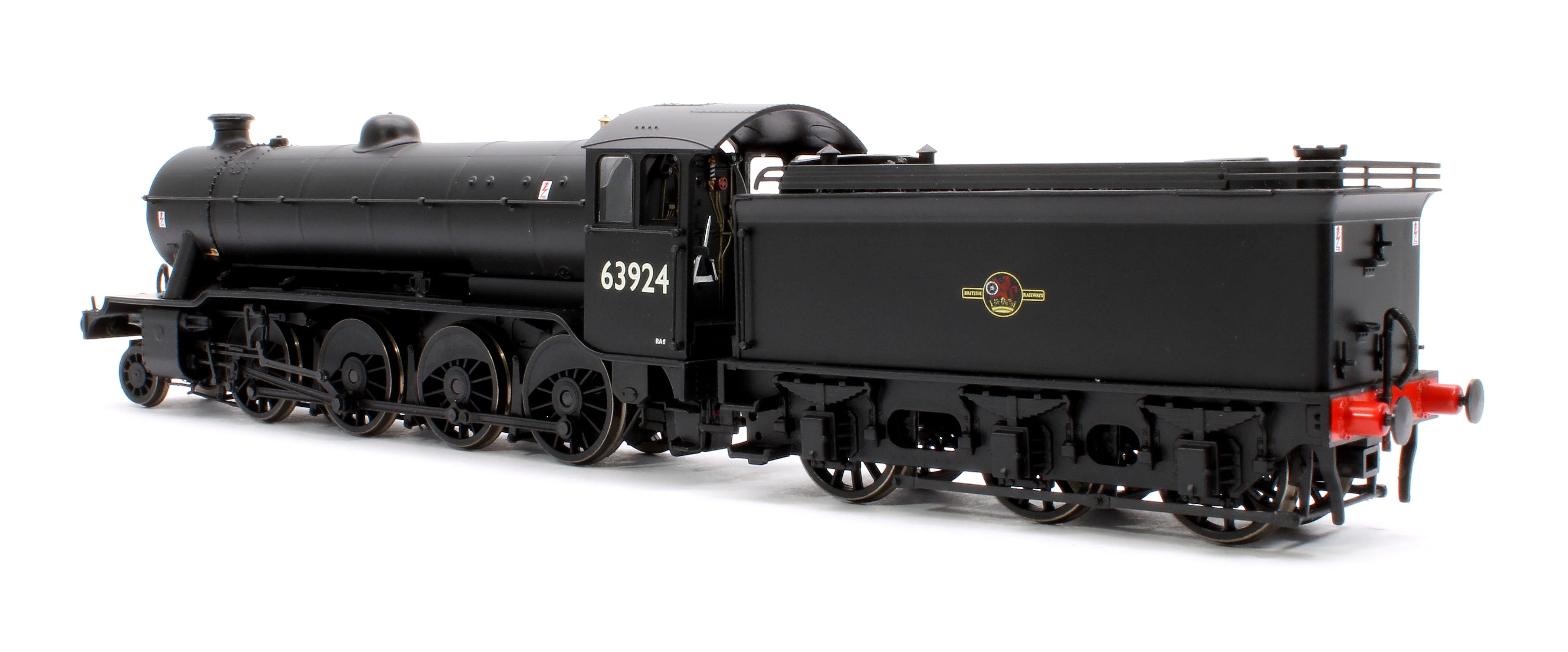 3941 Class O2/4 'Tango' BR Early Emblem Black No.63924 (LNER Cab/GN Tender) Steam Locomotive - Image 2