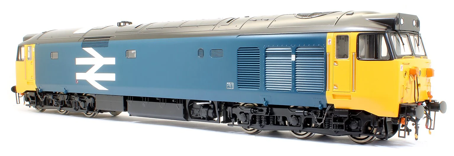 4029 Class 50 BR Blue Large Logo (Black Roof) Diesel Locomotive - Image 3