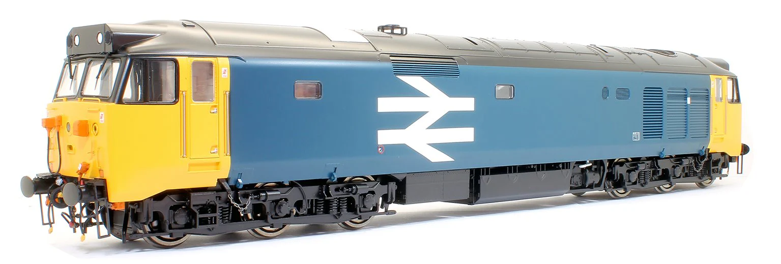 4029 Class 50 BR Blue Large Logo (Black Roof) Diesel Locomotive - Image 4