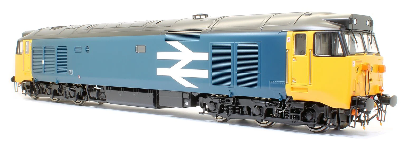 4029 Class 50 BR Blue Large Logo (Black Roof) Diesel Locomotive - Image 5