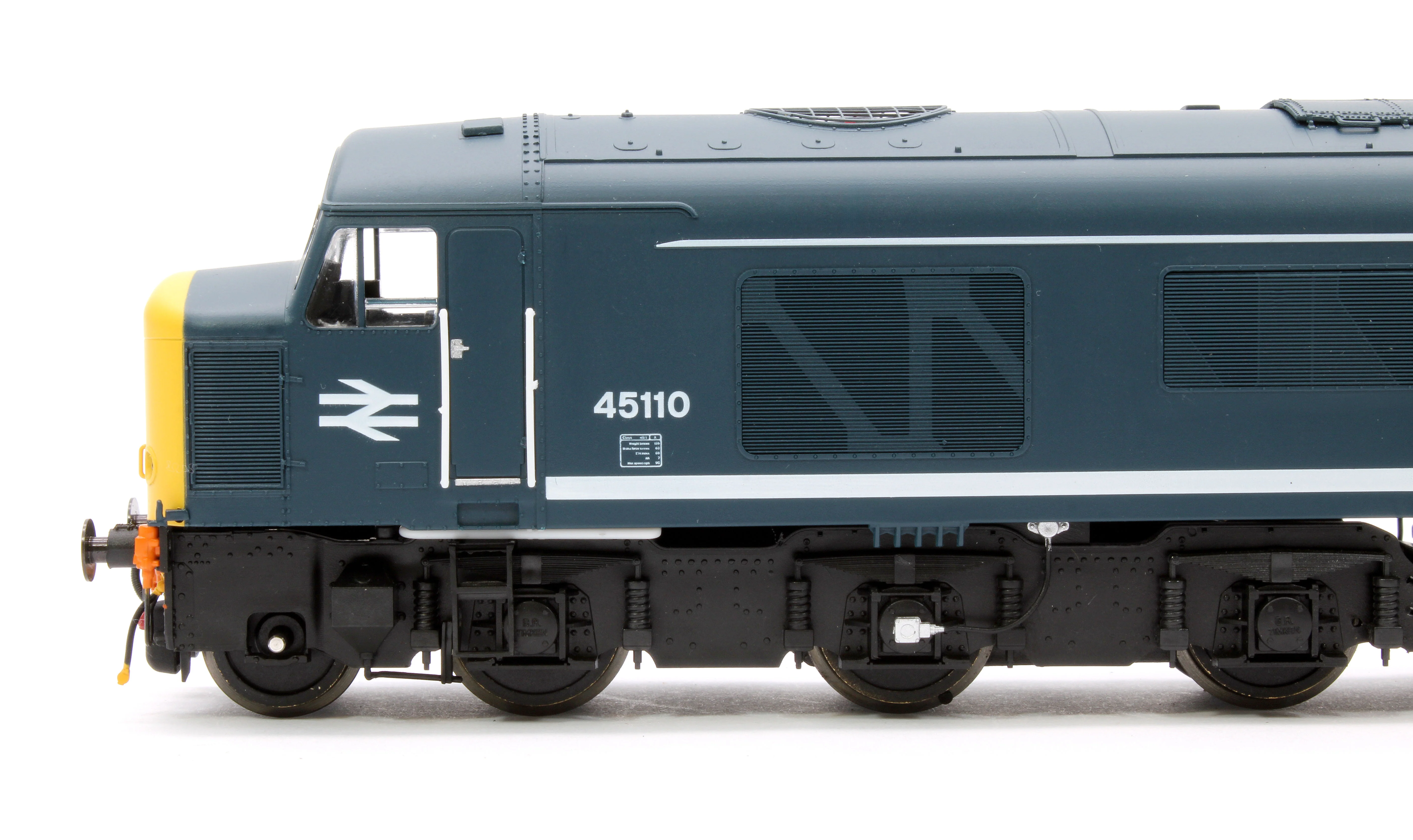 45401 Pre-Owned Class 45/1 45110 BR Blue (white body stripe) Diesel Locomotive - DCC Sound - Image 7