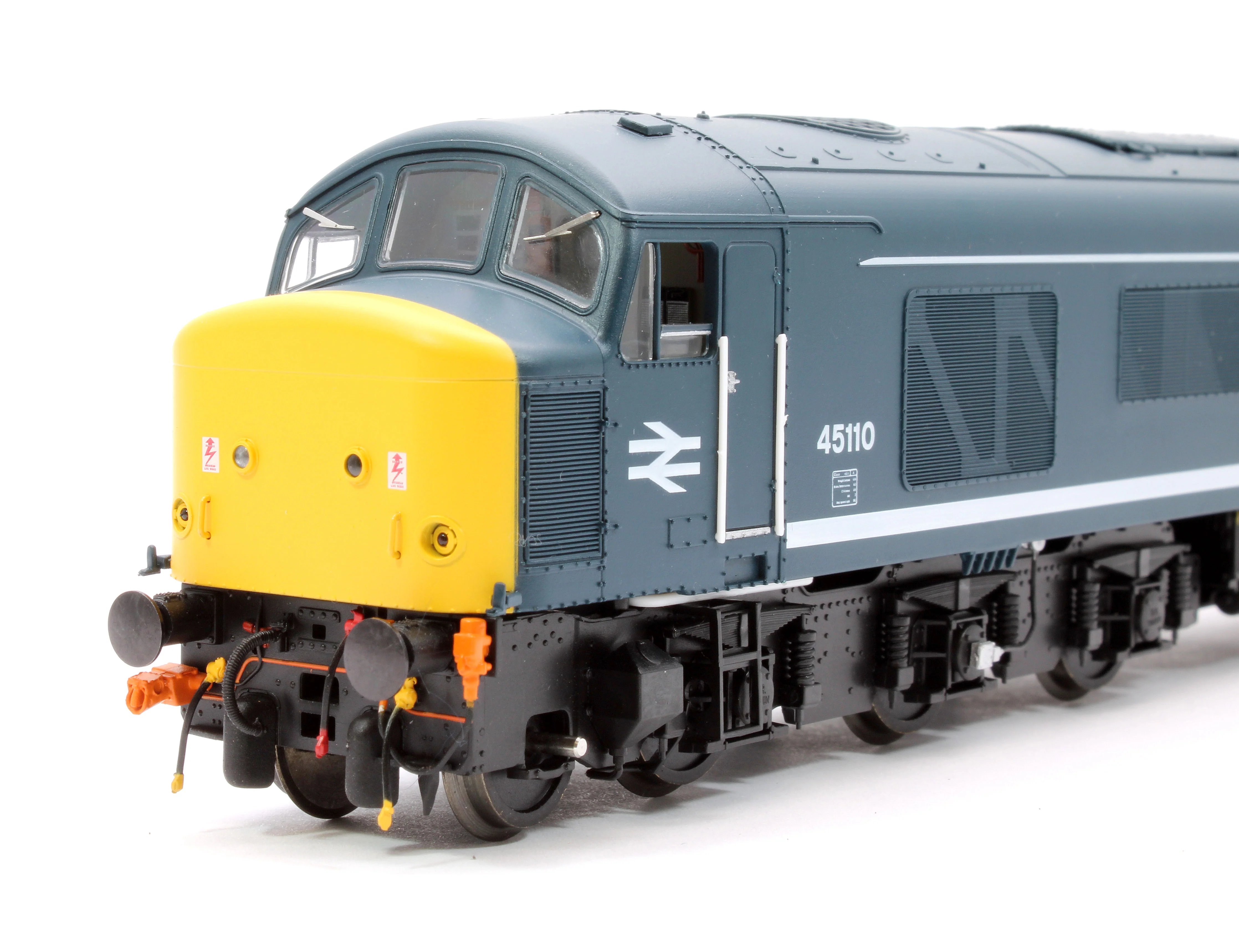 45401 Pre-Owned Class 45/1 45110 BR Blue (white body stripe) Diesel Locomotive - DCC Sound - Image 9