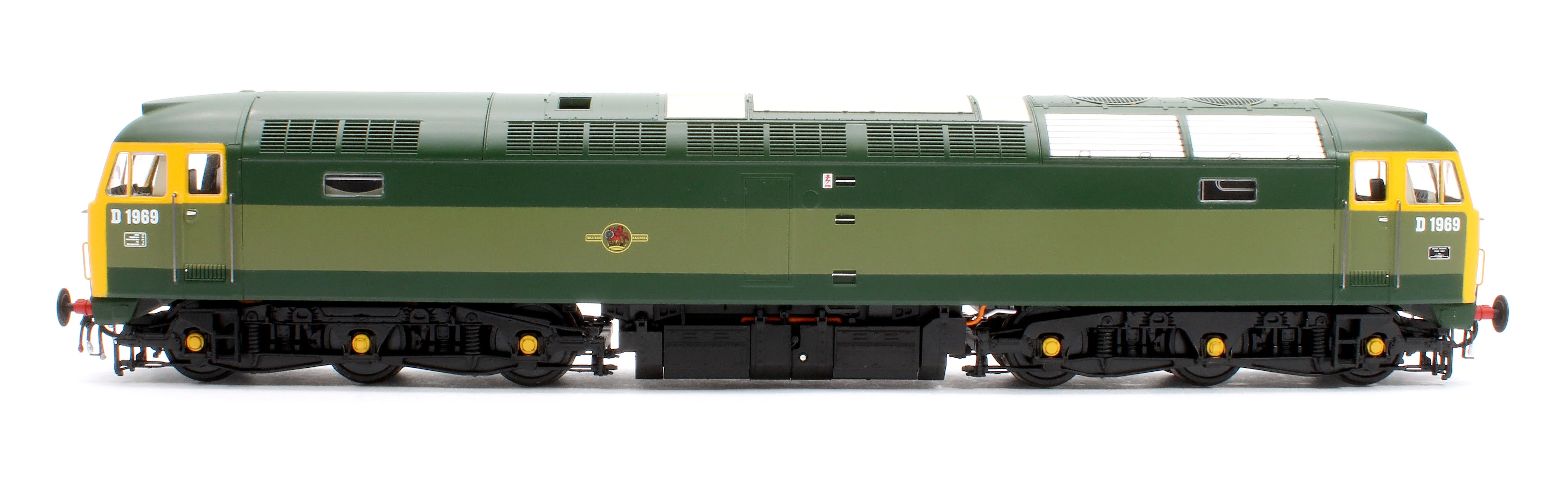 4711 Class 47 D1969 BR two-tone green (full yellow end) Diesel Locomotive - Image 5