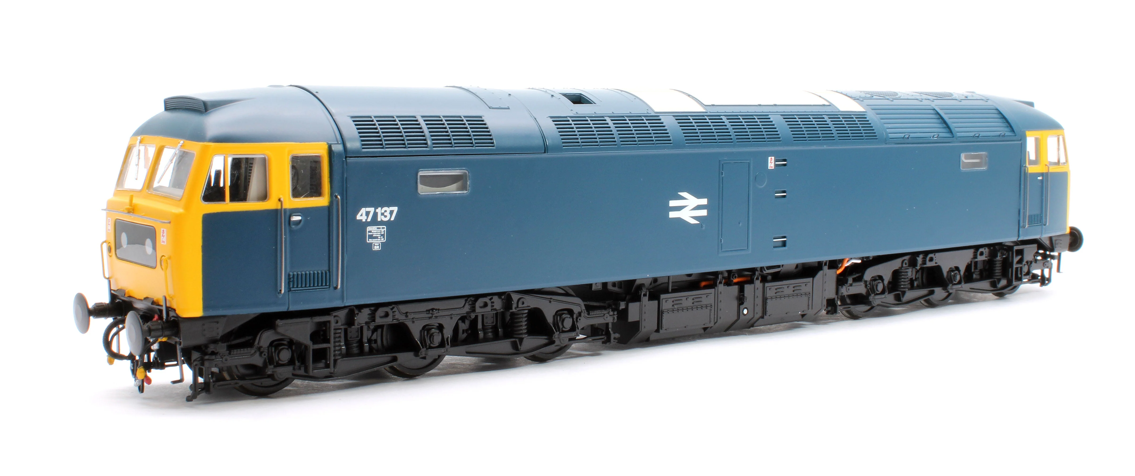 Pre-Owned 47123 Class 47 137 BR Blue (glazed headcode panel) Diesel Locomotive - DCC Sound
