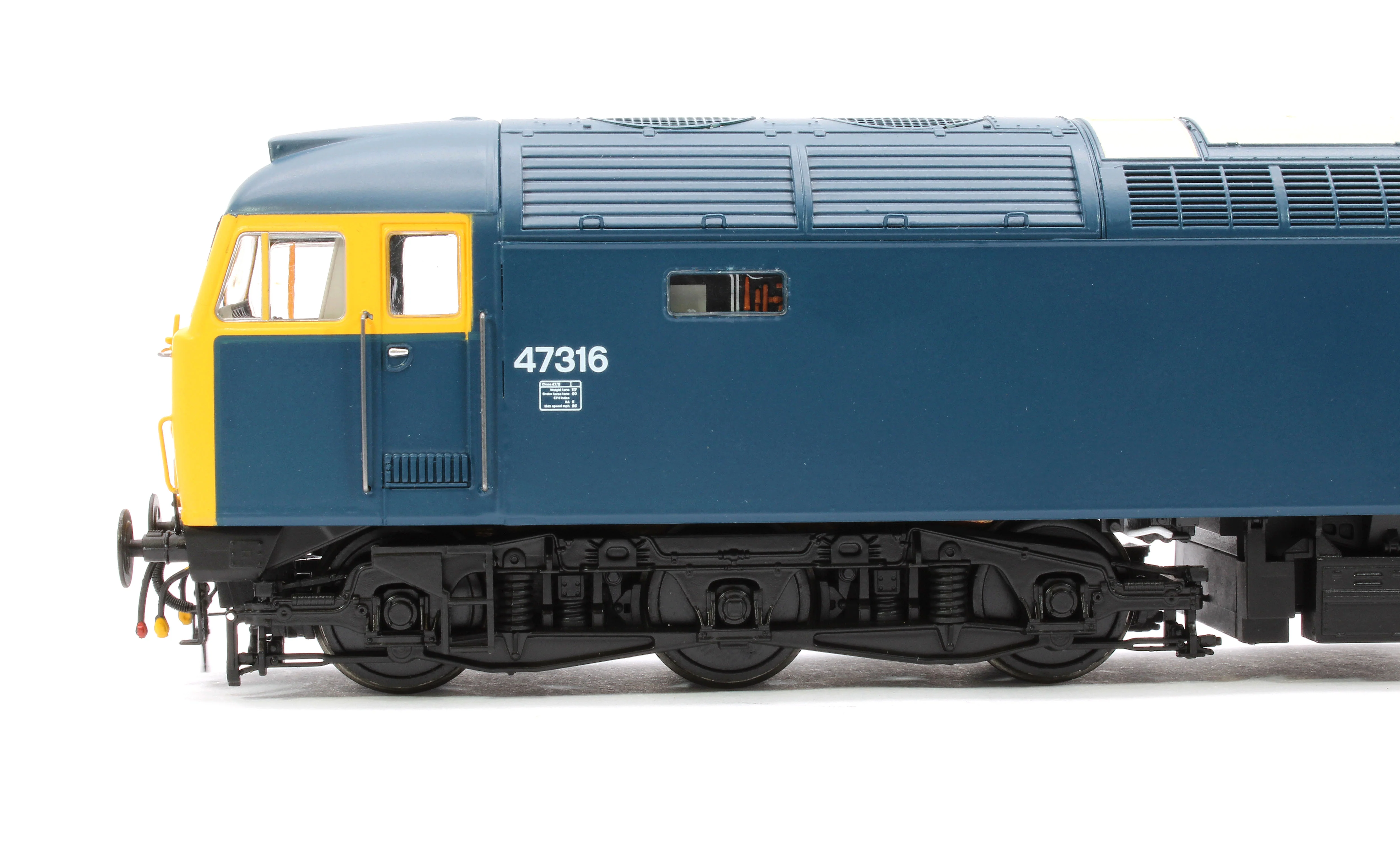 4720 Class 47 316 BR Blue (plated headcode panels) Diesel Locomotive - Image 6