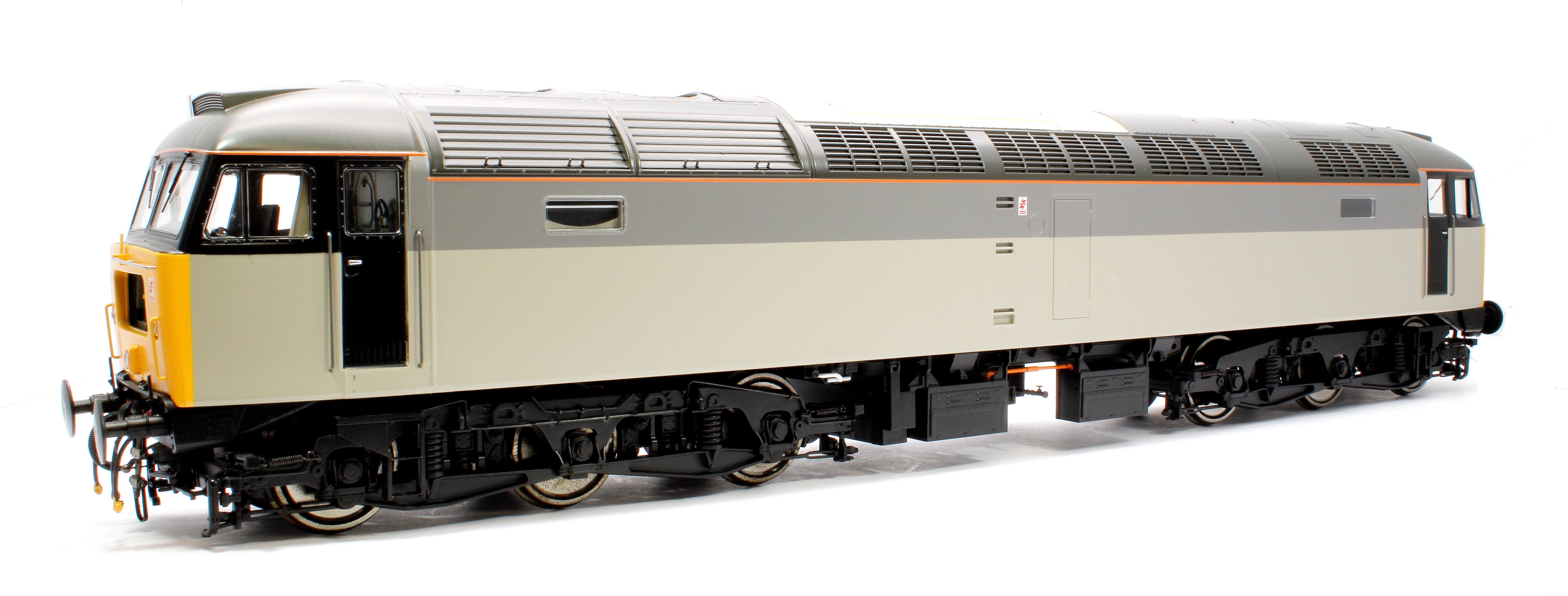 4863 Class 47 (V3) Railfreight Sector Triple Grey Diesel Locomotive - Image 3