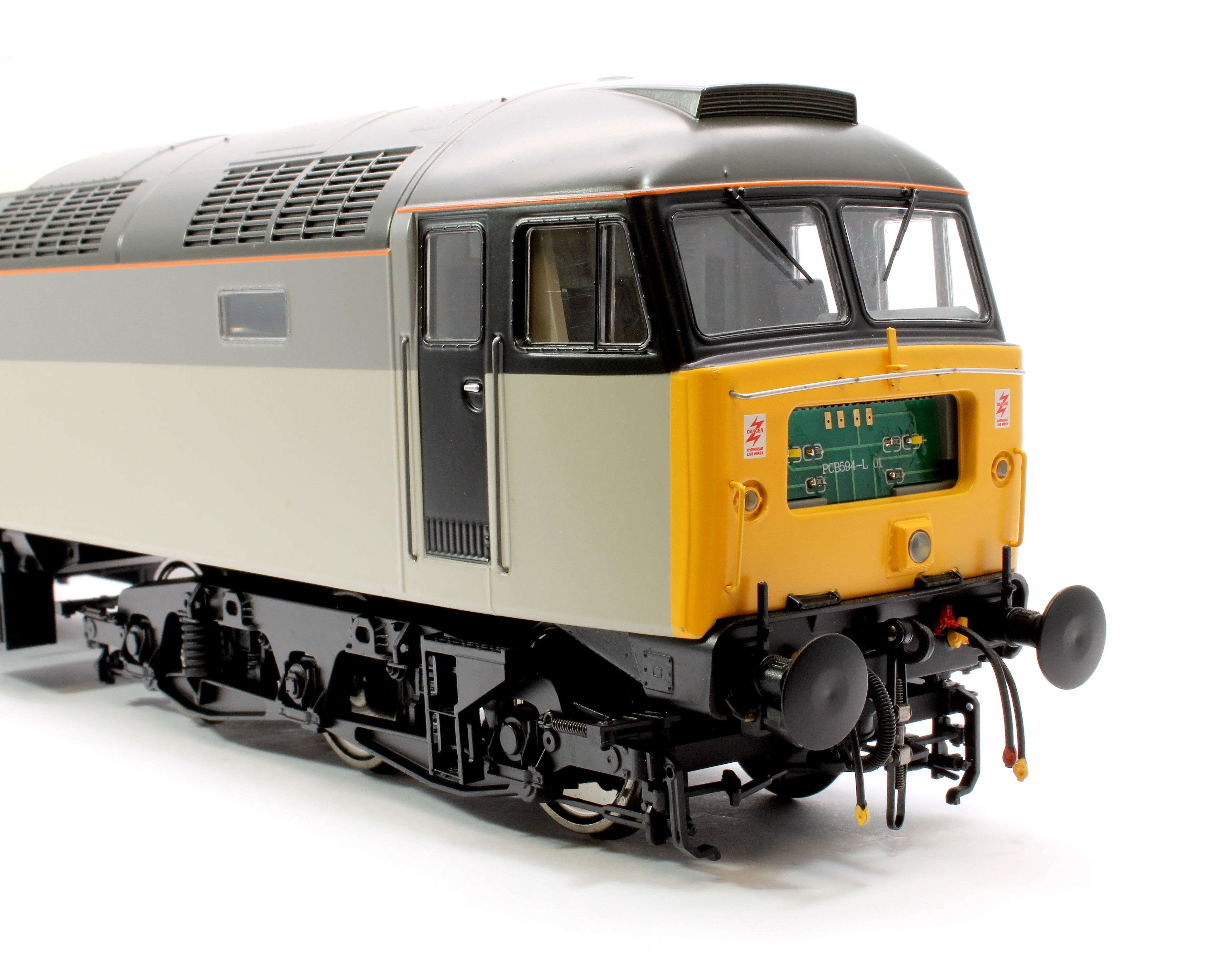 4863 Class 47 (V3) Railfreight Sector Triple Grey Diesel Locomotive - Image 6