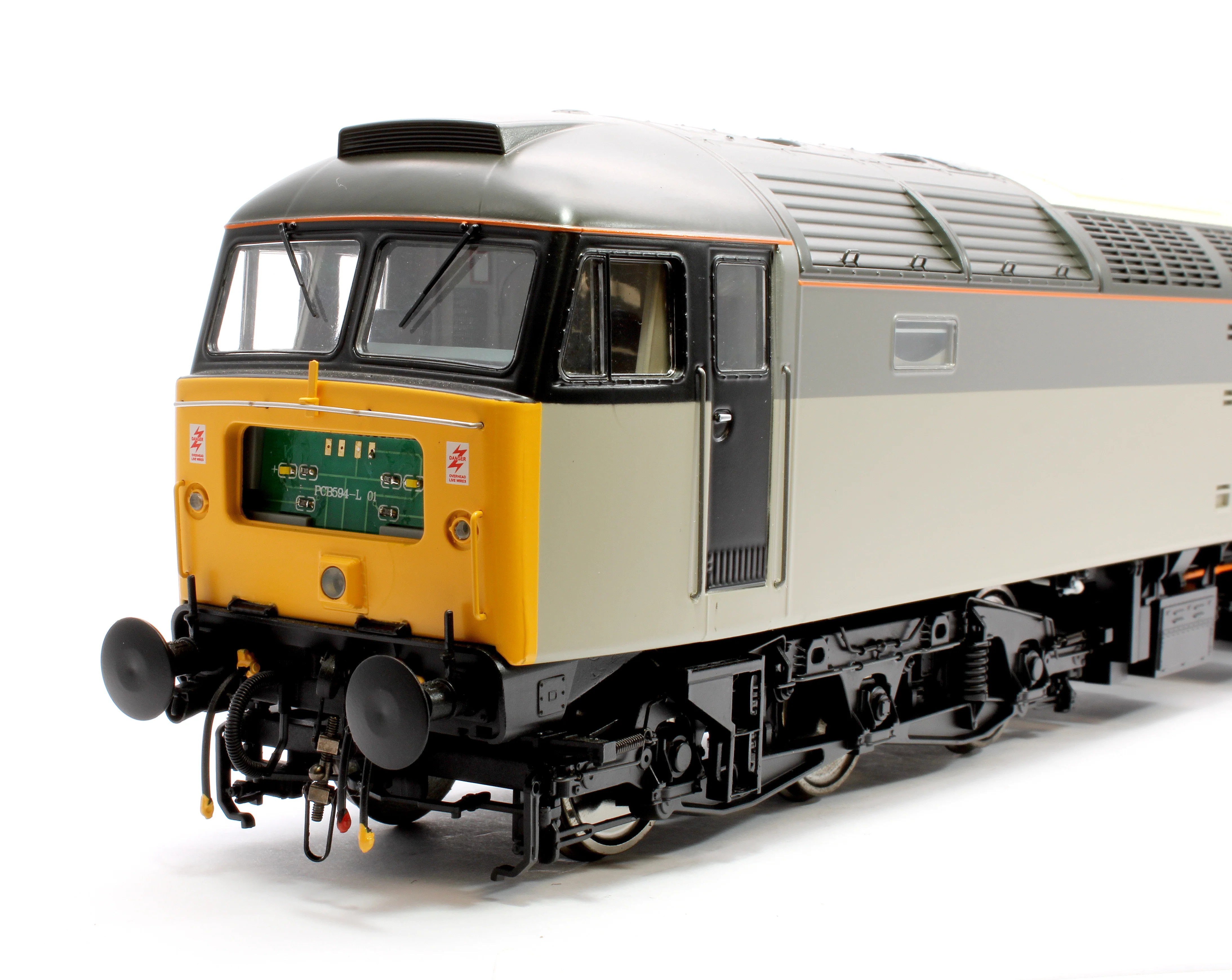 4863 Class 47 (V3) Railfreight Sector Triple Grey Diesel Locomotive - Image 7