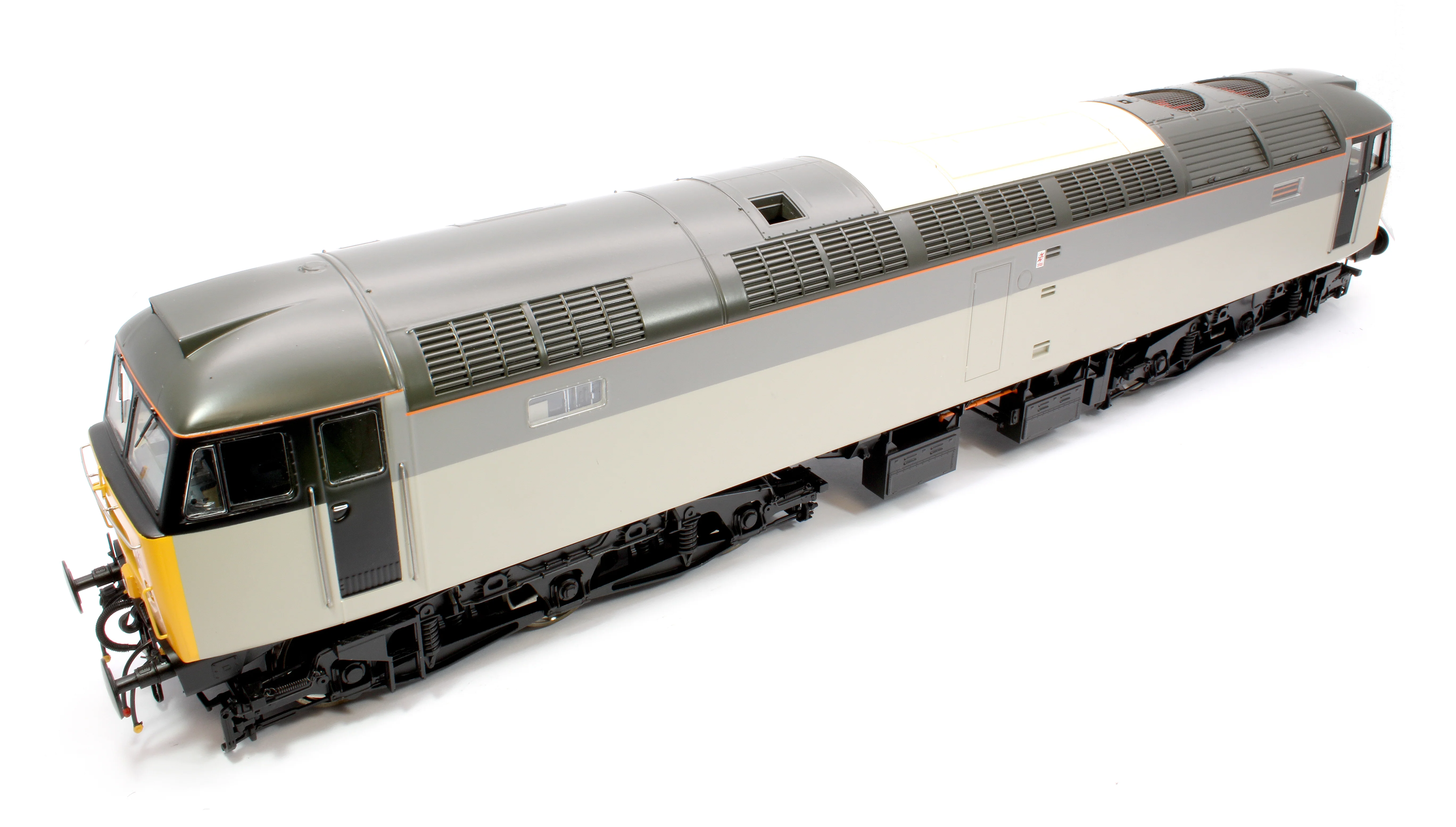 4863 Class 47 (V3) Railfreight Sector Triple Grey Diesel Locomotive - Image 9