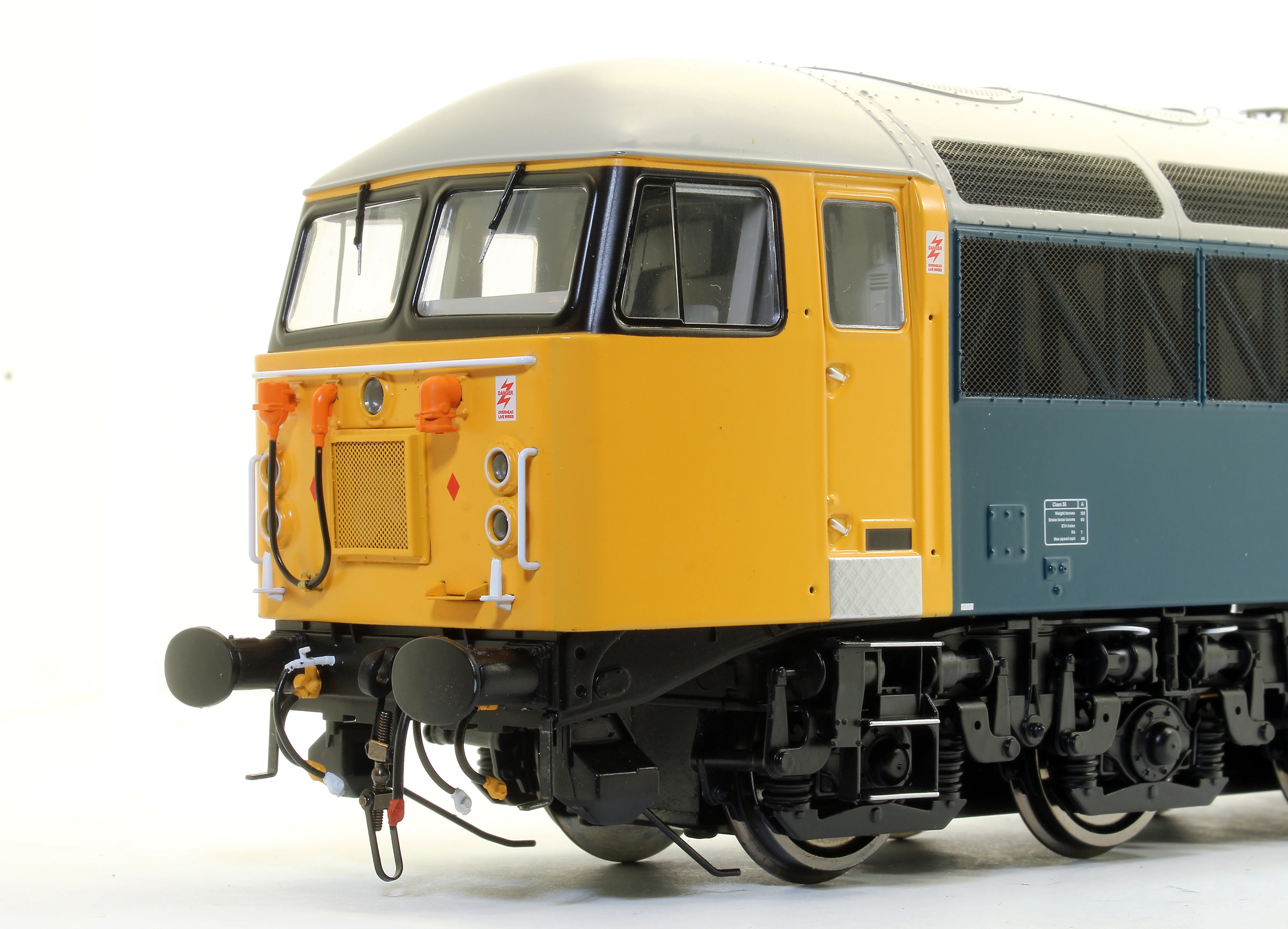 5601 Class 56 BR Blue Large Logo Heavy Freight Diesel Locomotive - Image 5
