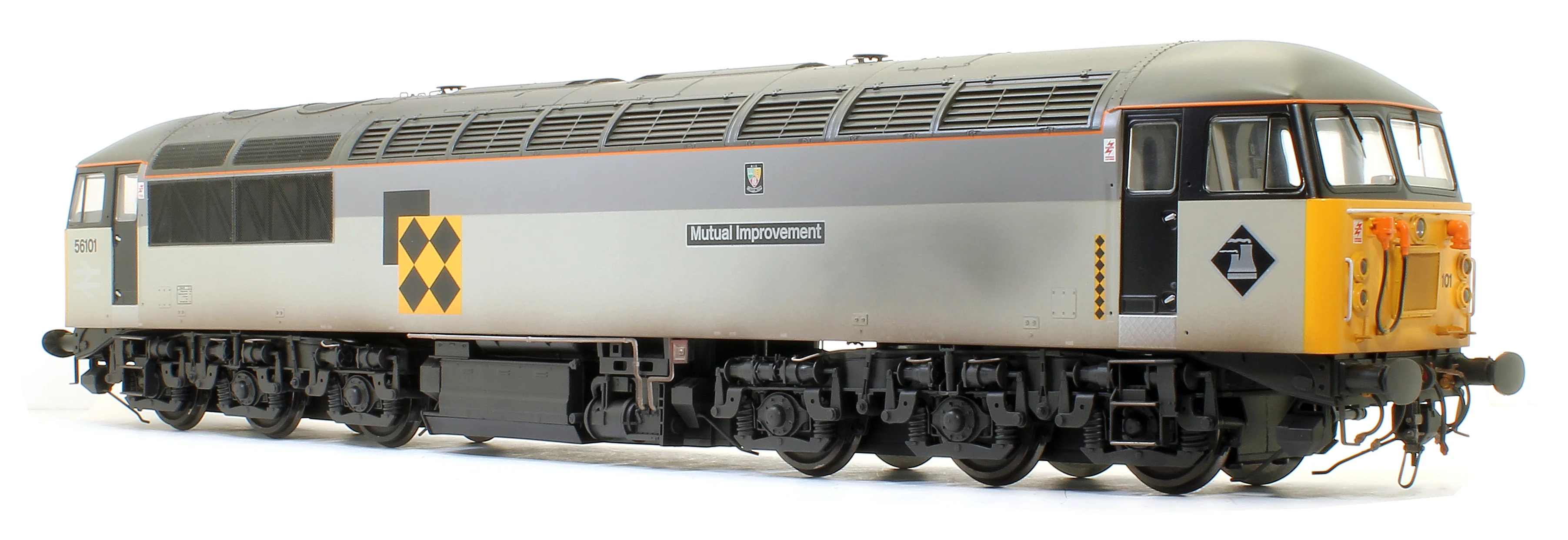 5605 Class 56 101 Railfreight Coal Sector Mutual Improvement Heavy Freight Diesel Locomotive - Weathered - Image 5