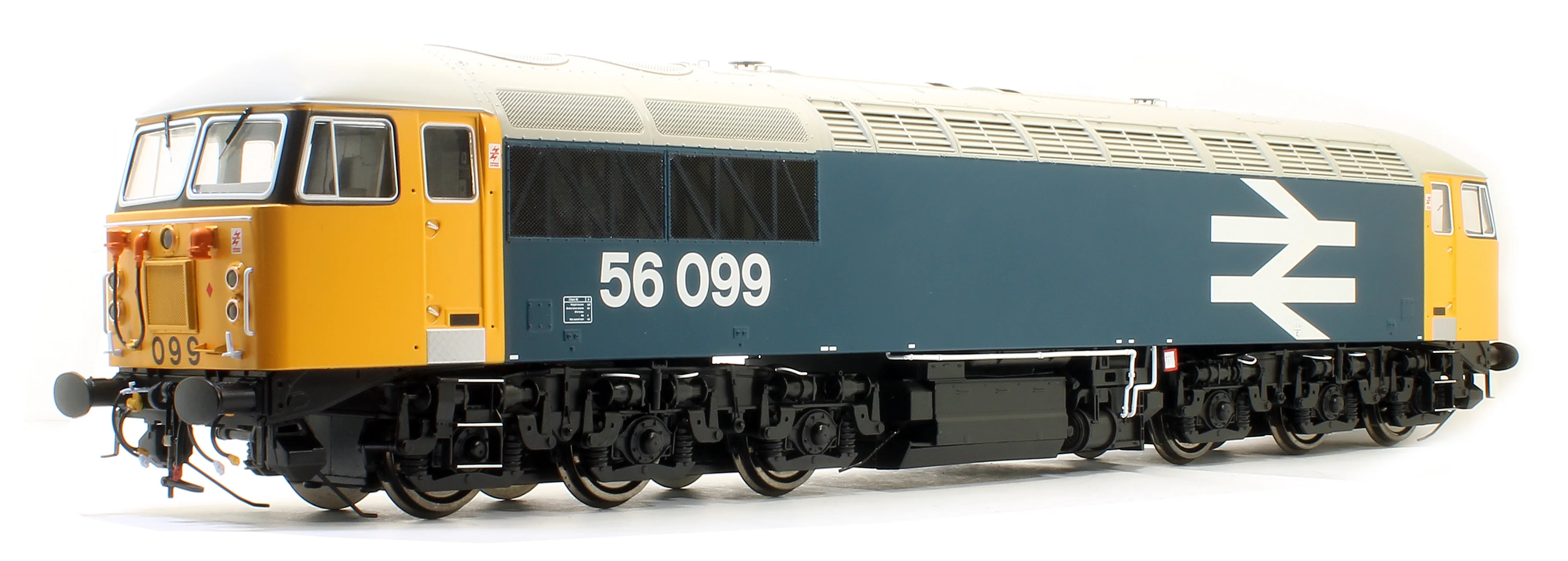 5608 Class 56 BR large logo blue 56099 'Tinsley embellishments' Diesel Locomotive