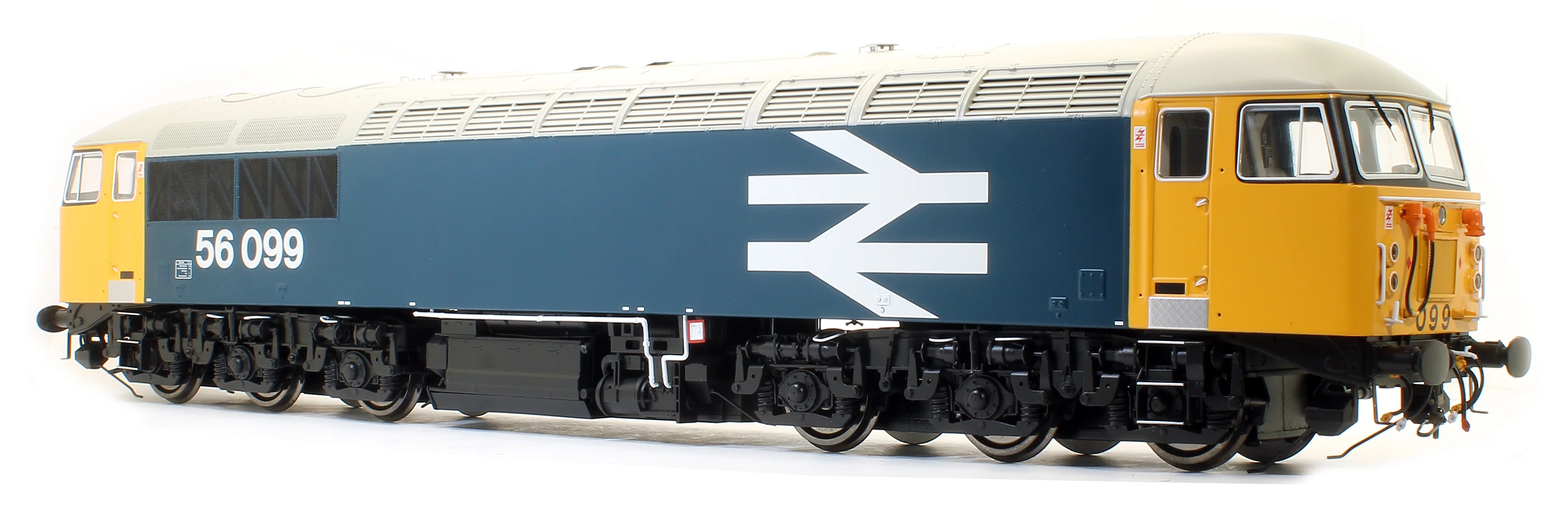5608 Class 56 BR large logo blue 56099 'Tinsley embellishments' Diesel Locomotive - Image 4