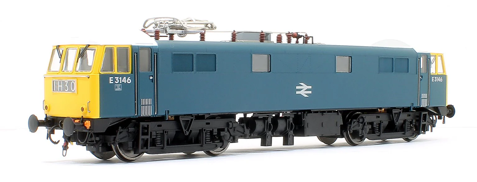 Pre-Owned 8653 Class 86/0 'AL6' Bo-Bo Electric Locomotive BR Rail Blue E3146 Full Yellow Ends - DCC Fitted