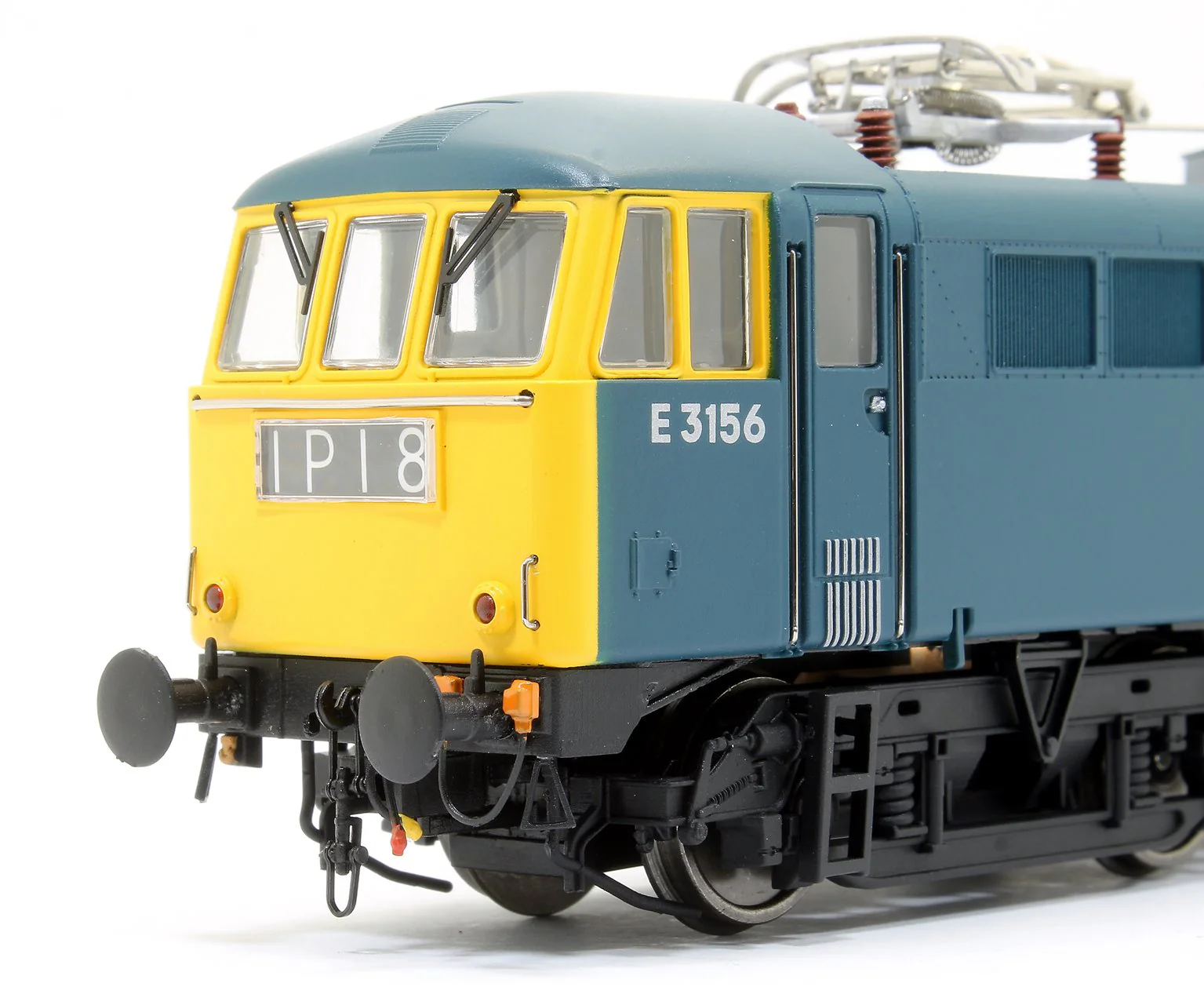8654 Class 86/0 'AL6' Bo-Bo Electric Locomotive BR Rail Blue E3156 with double arrow logo and full yellow ends - Image 2