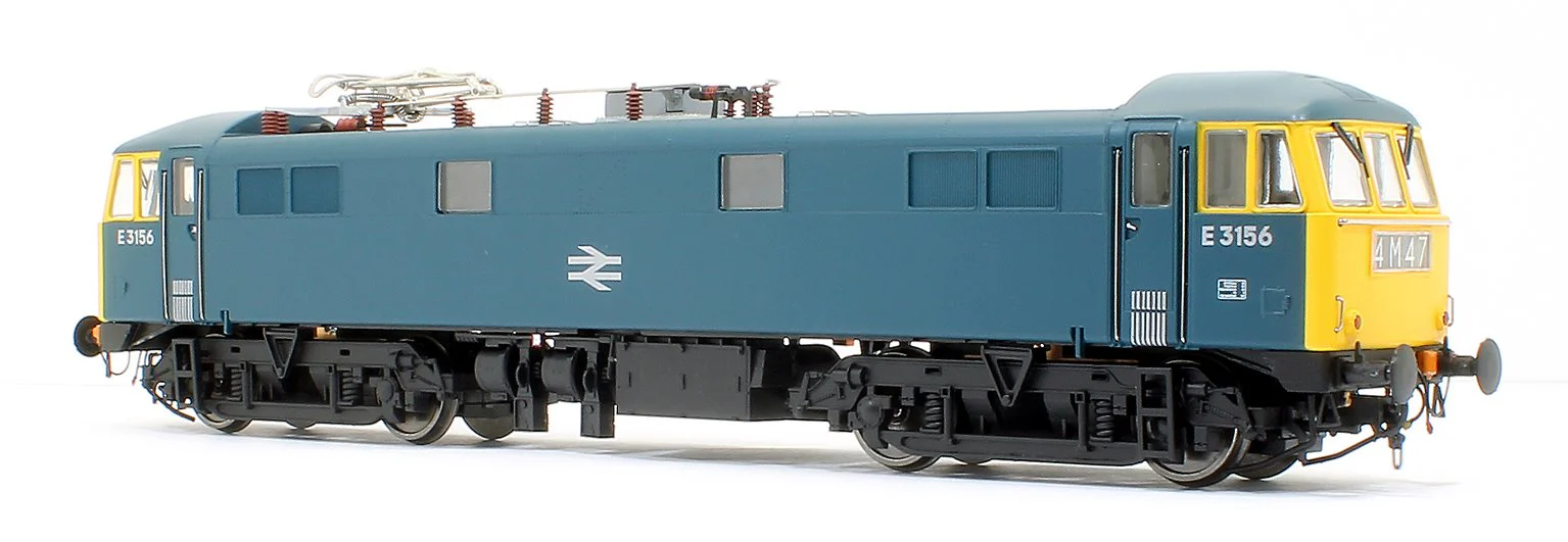 8654 Class 86/0 'AL6' Bo-Bo Electric Locomotive BR Rail Blue E3156 with double arrow logo and full yellow ends - Image 6