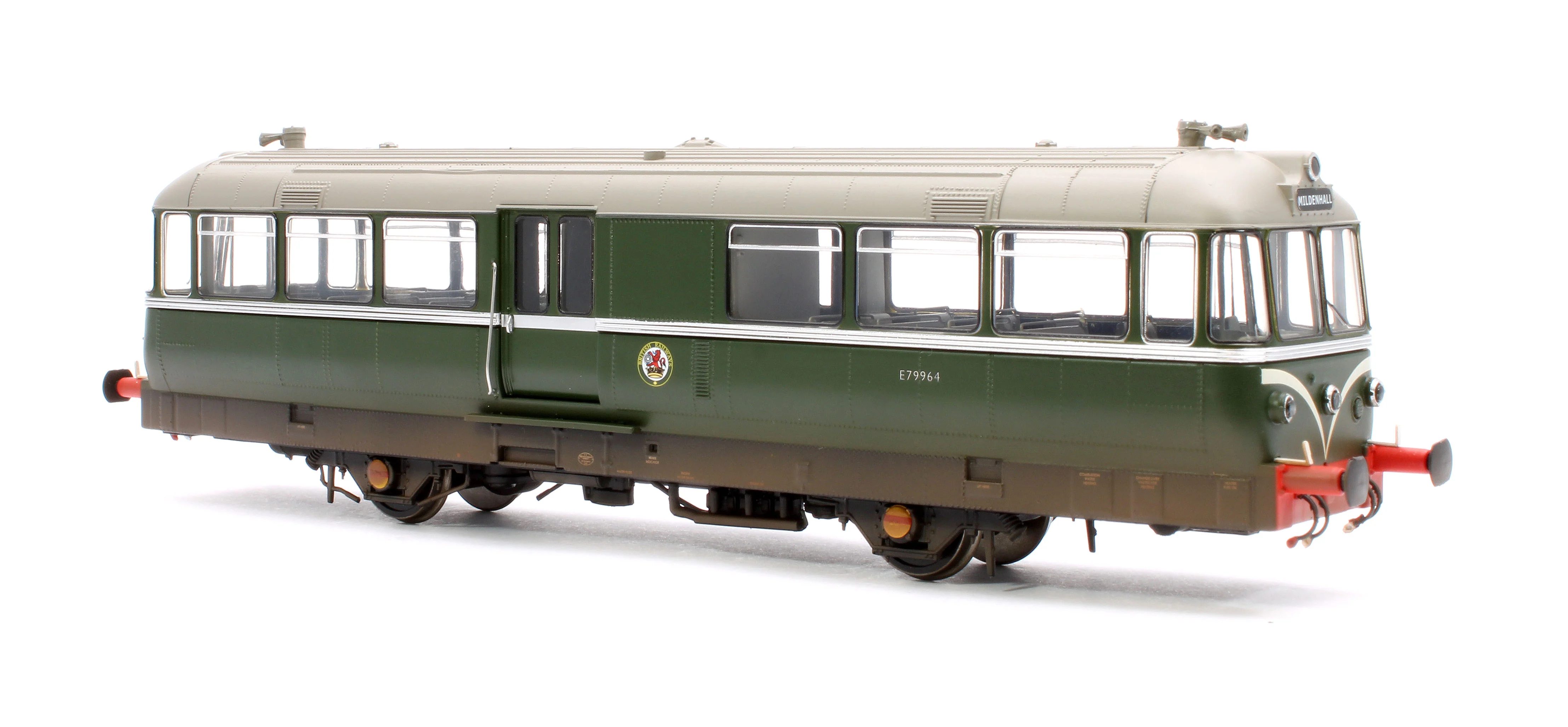 8709 Waggon & Maschinenbau (W&M) Diesel Railbus BR Green E79964 (speed whiskers) - Weathered - Image 2