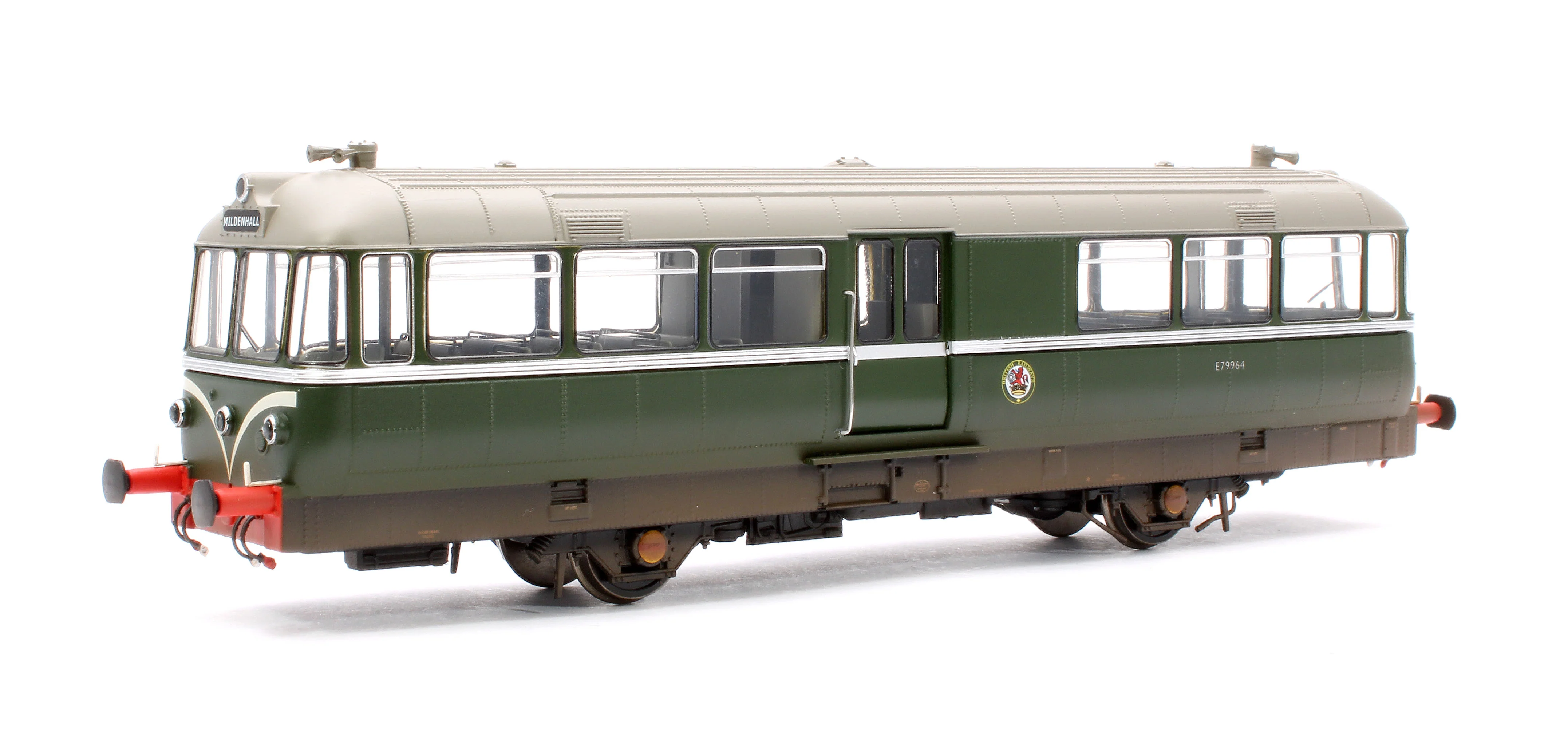 8709 Waggon & Maschinenbau (W&M) Diesel Railbus BR Green E79964 (speed whiskers) - Weathered - Image 3