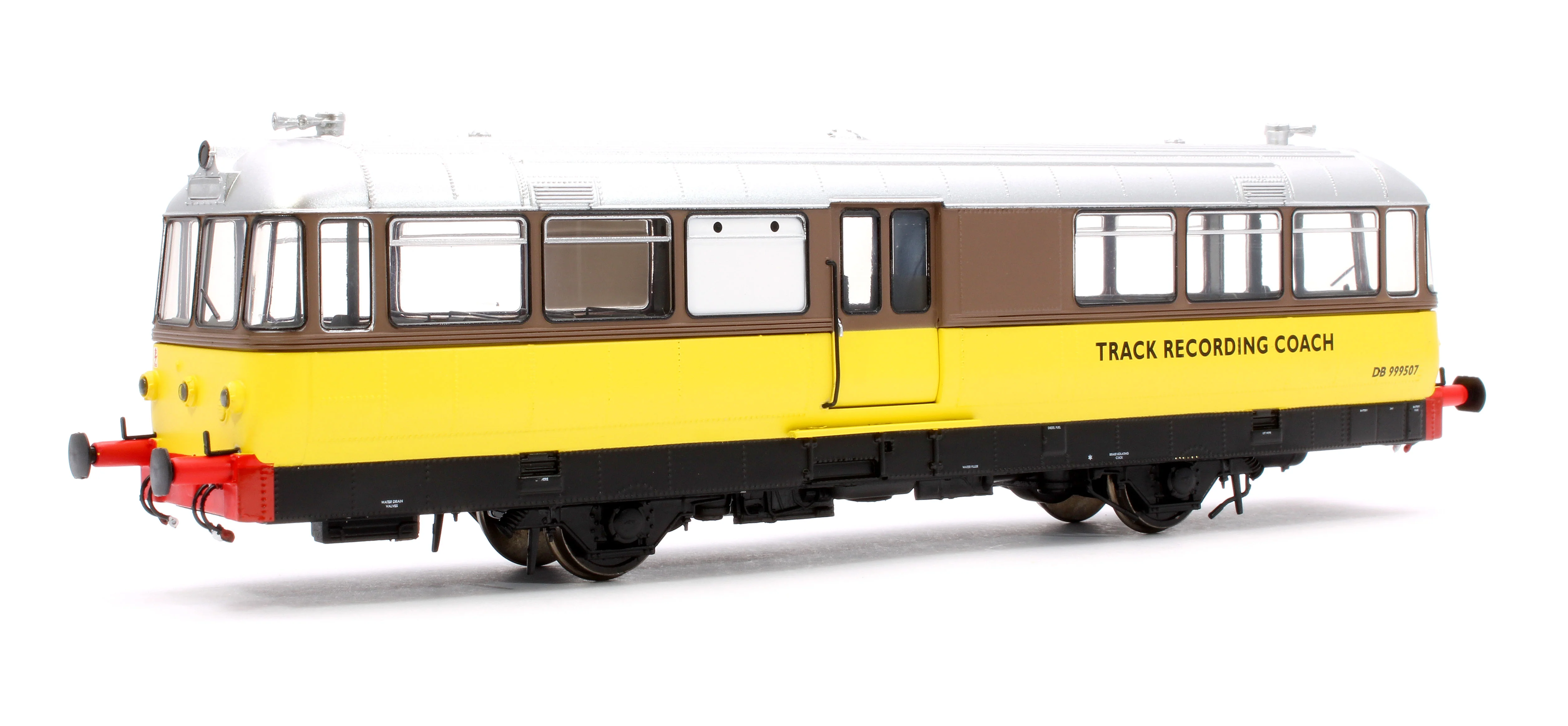 8714 Waggon & Maschinenbau (W&M) Diesel Railbus BR Research 'Track Recording Lab' yellow/brown DB999507 - Image 3