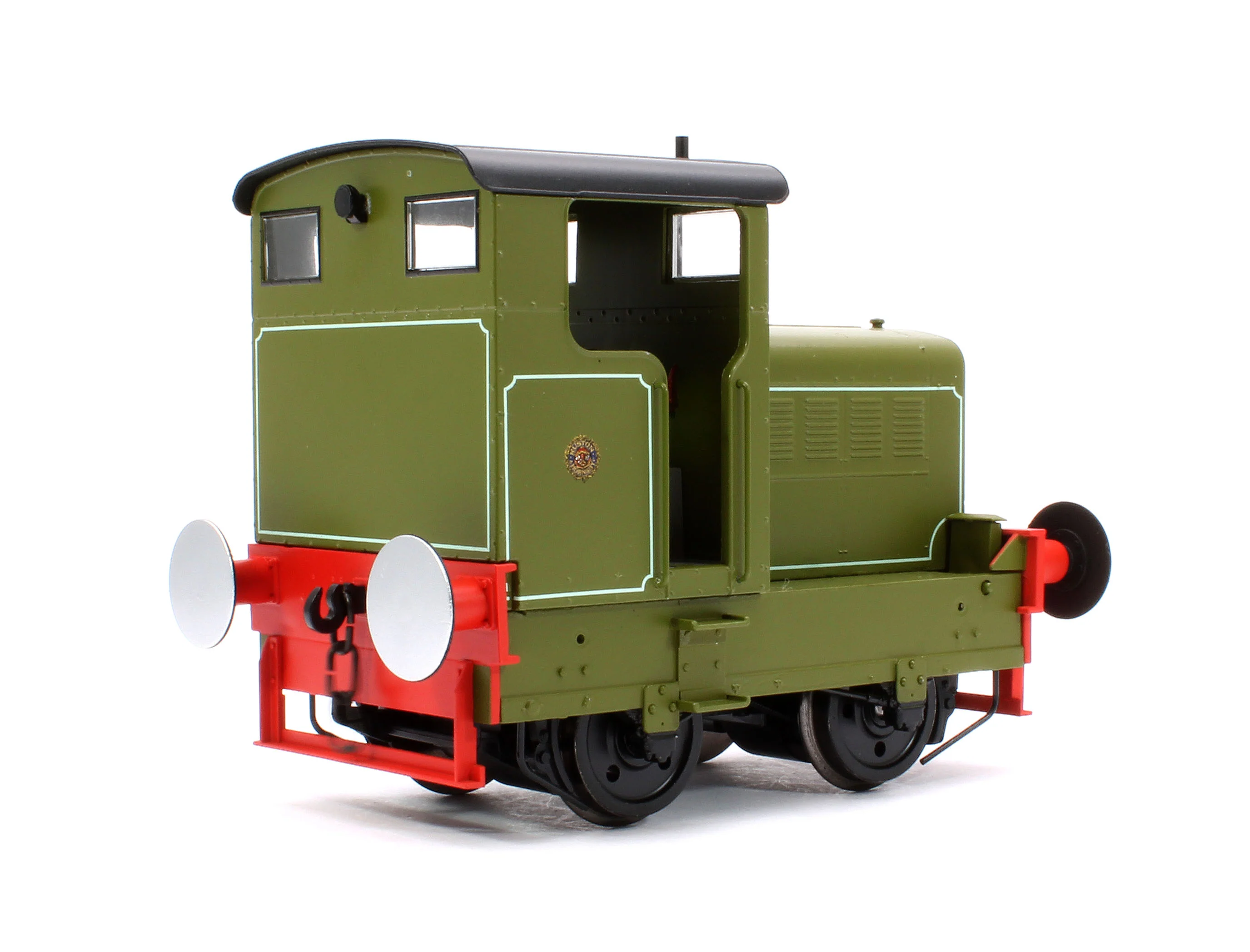 9030 Ruston & Hornsby 48DS Factory Lined Green (Open Cab) Diesel Shunter - Image 3