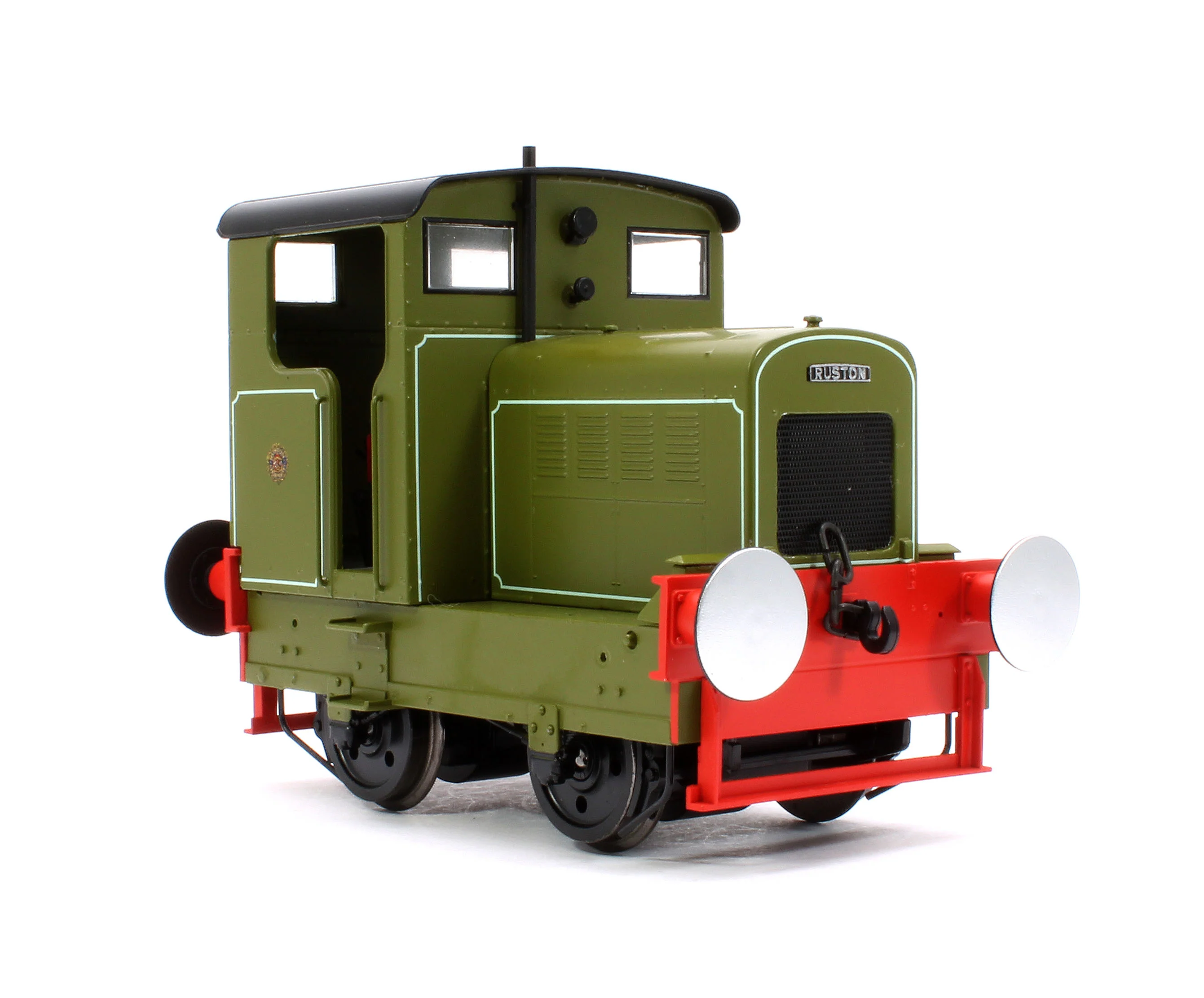9030 Ruston & Hornsby 48DS Factory Lined Green (Open Cab) Diesel Shunter - Image 4