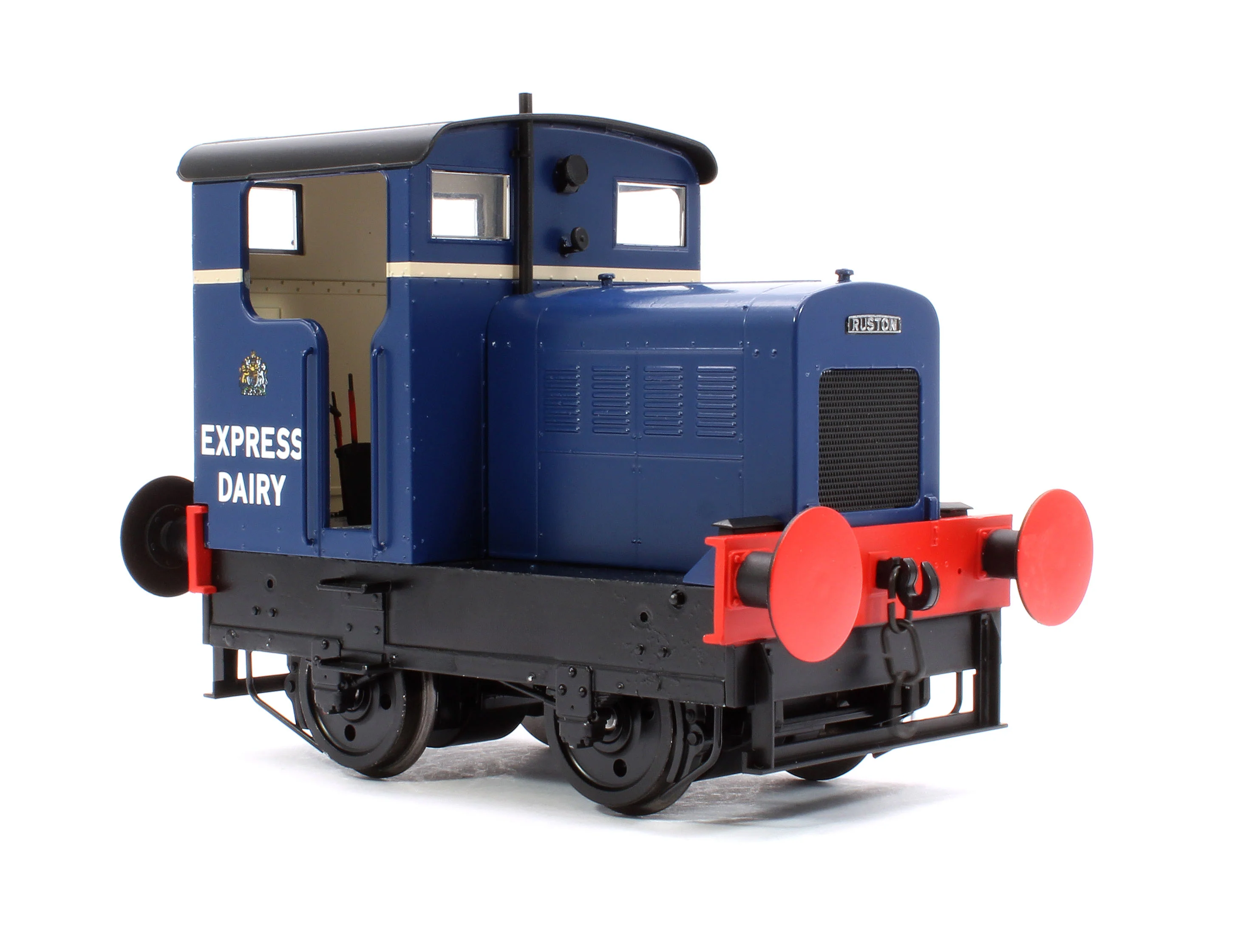 9038 Ruston & Hornsby 48DS Express Dairy Blue (Open Cab) Diesel Shunter - Image 4