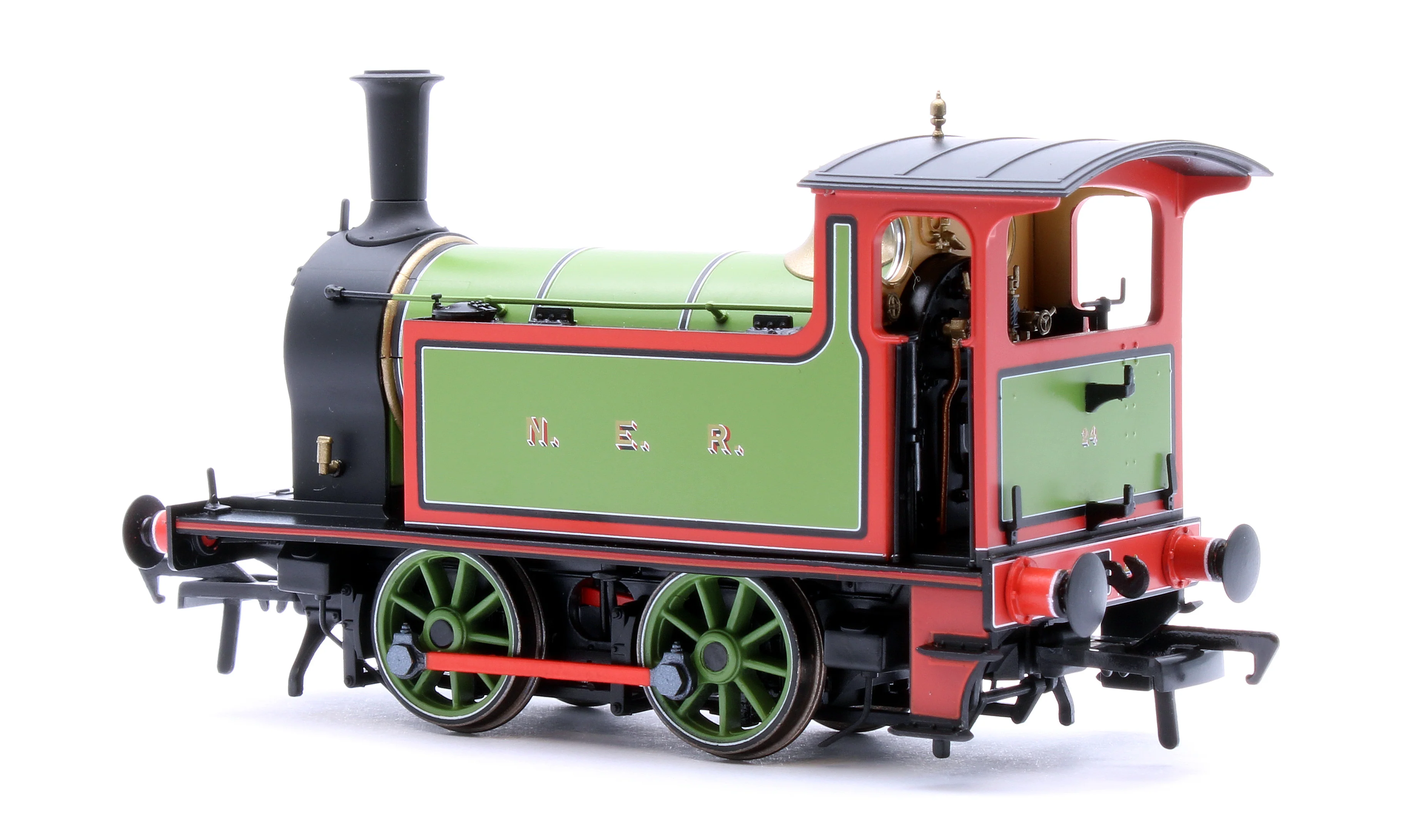 932501 NER H Class - No.24, NER Saxony Green Livery (1888) Steam Locomotive - DCC Sound - Image 4