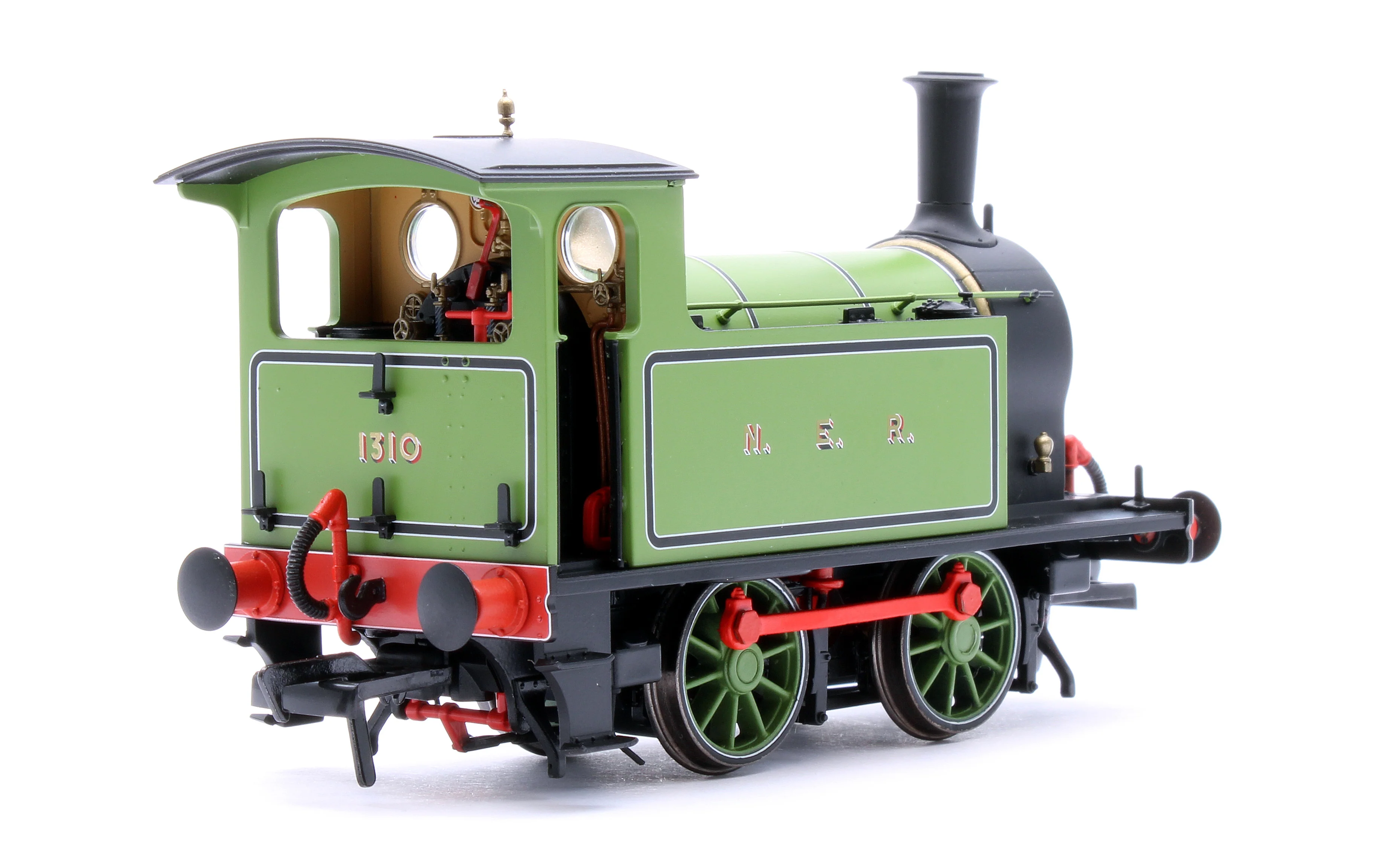 932502 NER H Class - No.1310 NER Simplified Saxony Green Livery (as preserved) Steam Locomotive - DCC Sound - Image 3