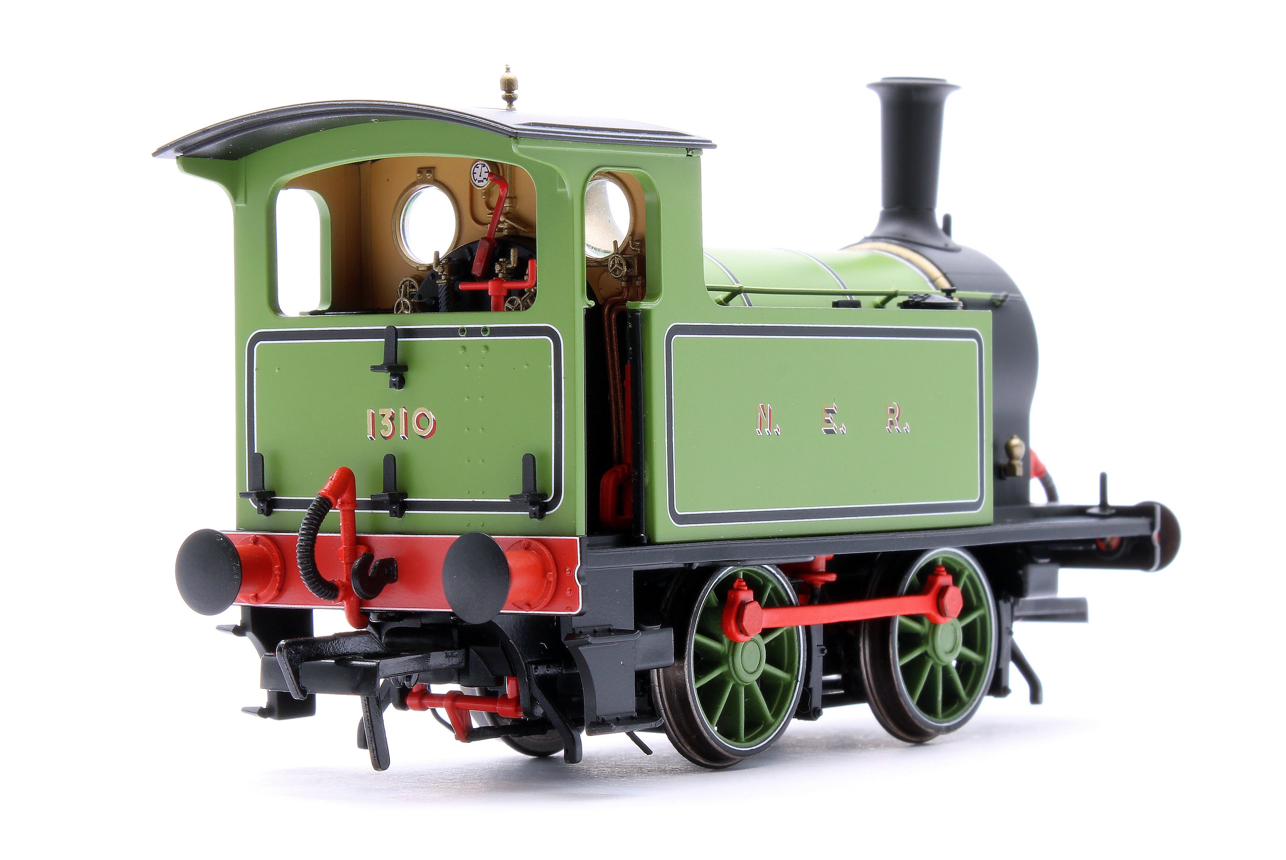932502 NER H Class - No.1310 NER Simplified Saxony Green Livery (as preserved) Steam Locomotive - DCC Sound - Image 6