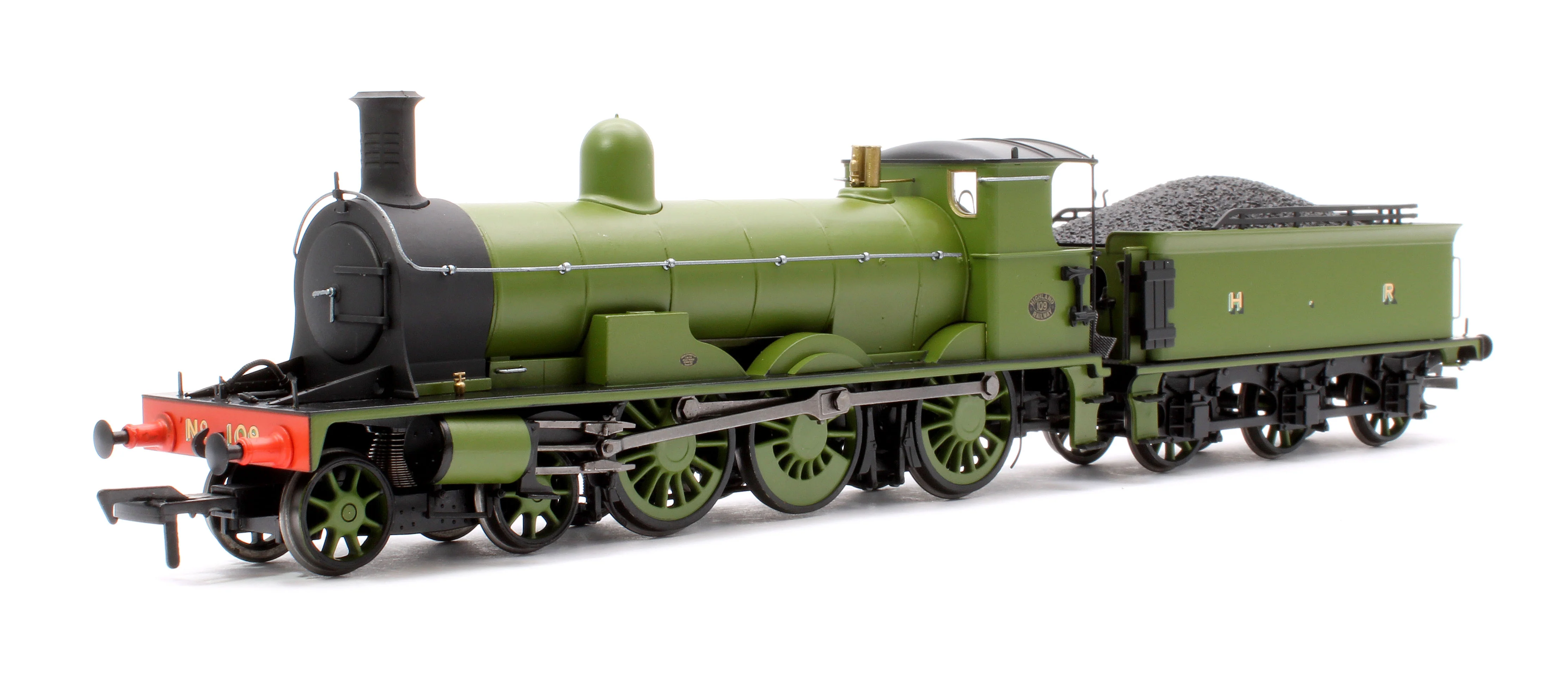 Highland Railways Jones Goods 4-6-0 Steam Locomotive No.109, HR Drummond Green II (DCC Sound) - Image 2