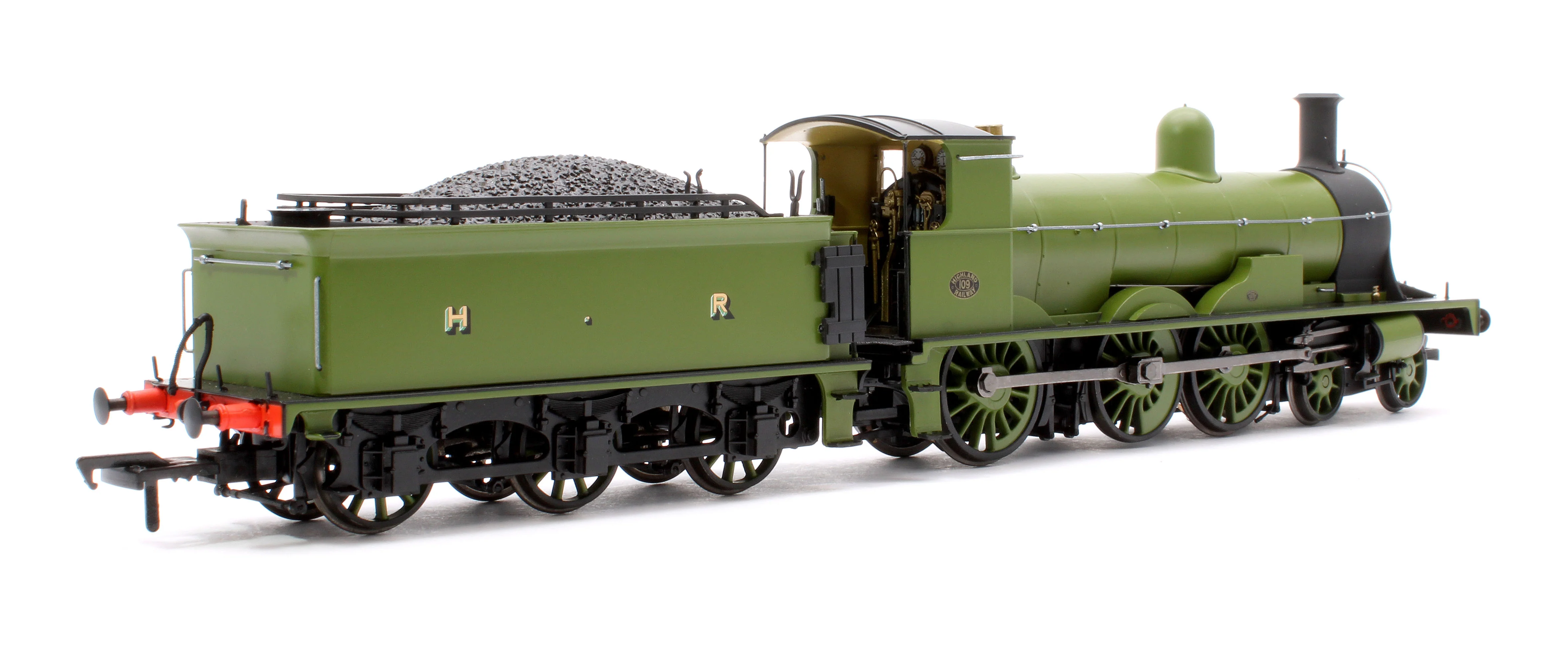 Highland Railways Jones Goods 4-6-0 Steam Locomotive No.109, HR Drummond Green II (DCC Sound) - Image 4