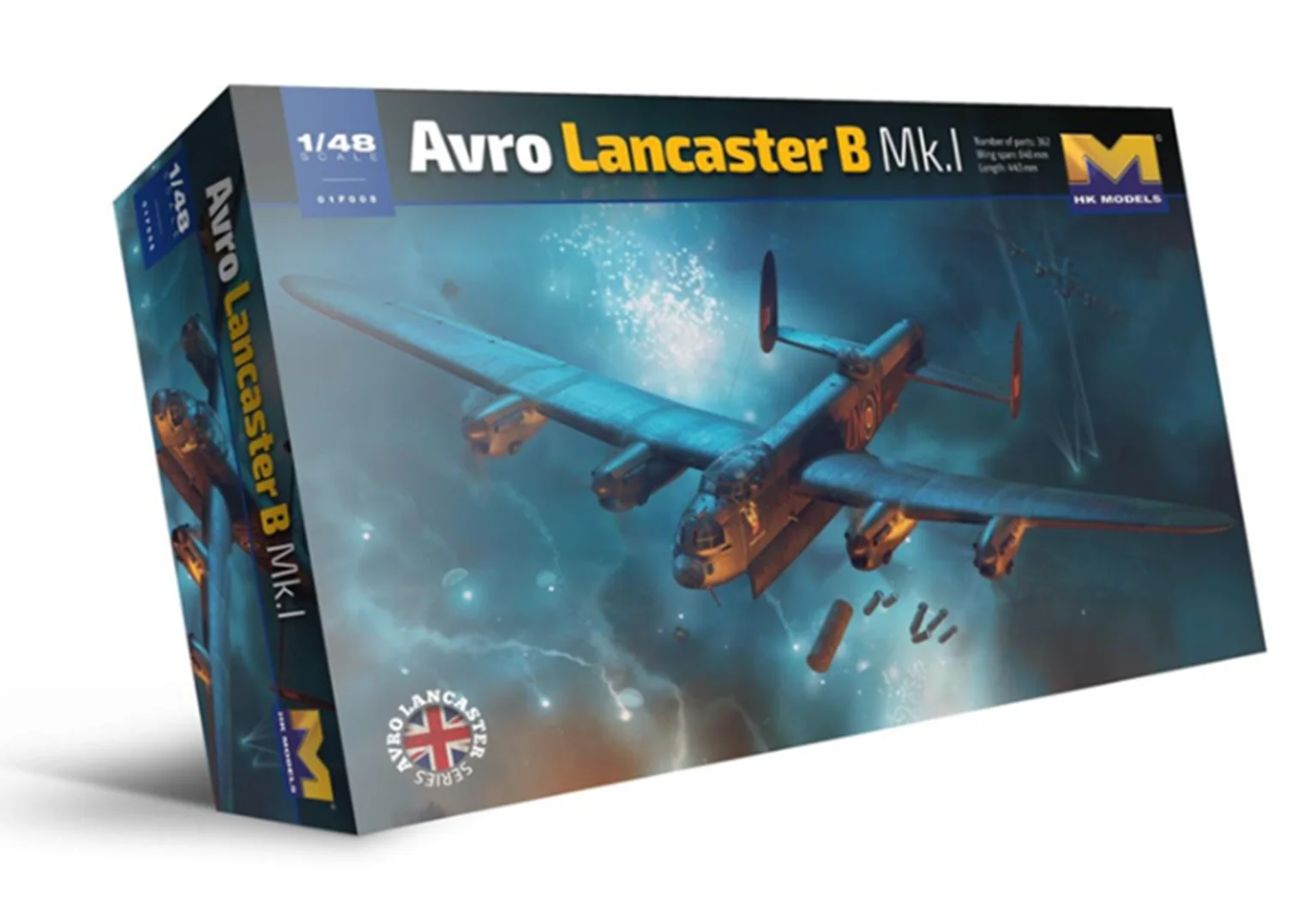 PKHK01F005 Avro Lancaster B Mk I Model Kit - Image 2